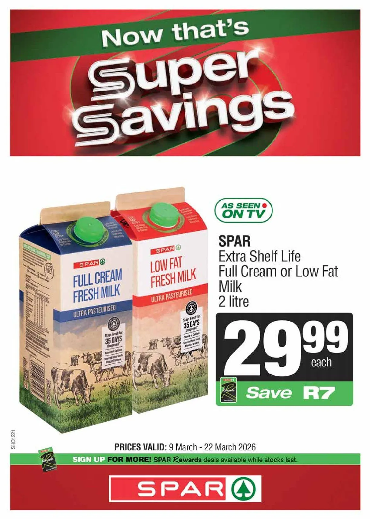 SPAR weekly ads from 9 March to 22 March 2026 - Catalogue Page 7