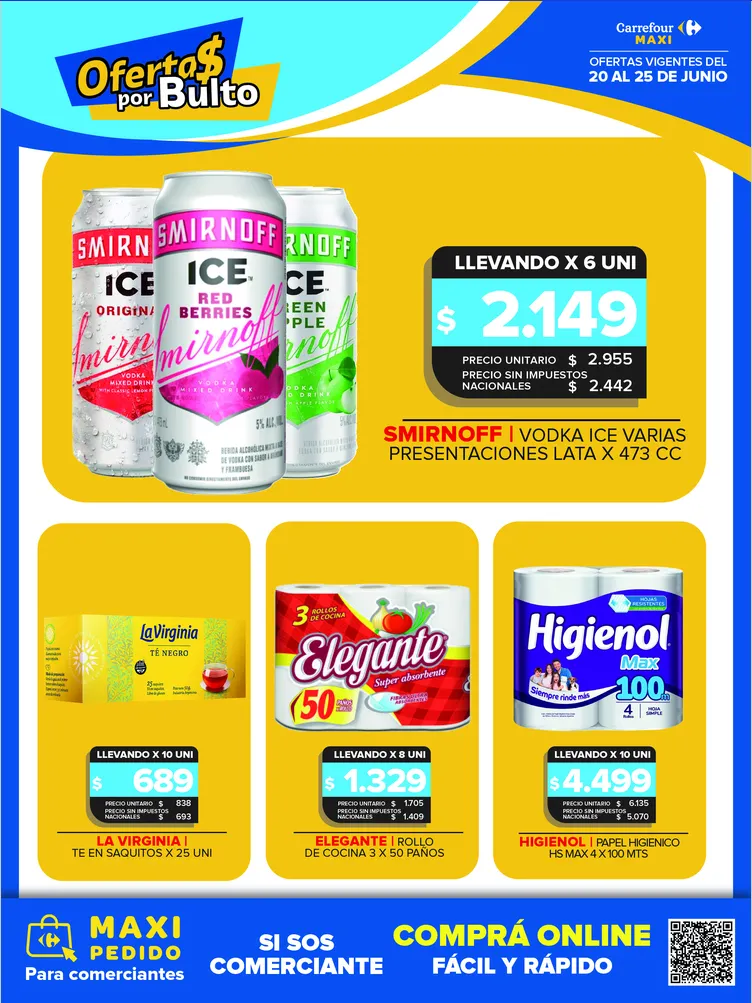 Ofertas de  Ofertas Carrefour Maxi   22 de junio al 25 de junio 2026 - Página 7 del catálogo