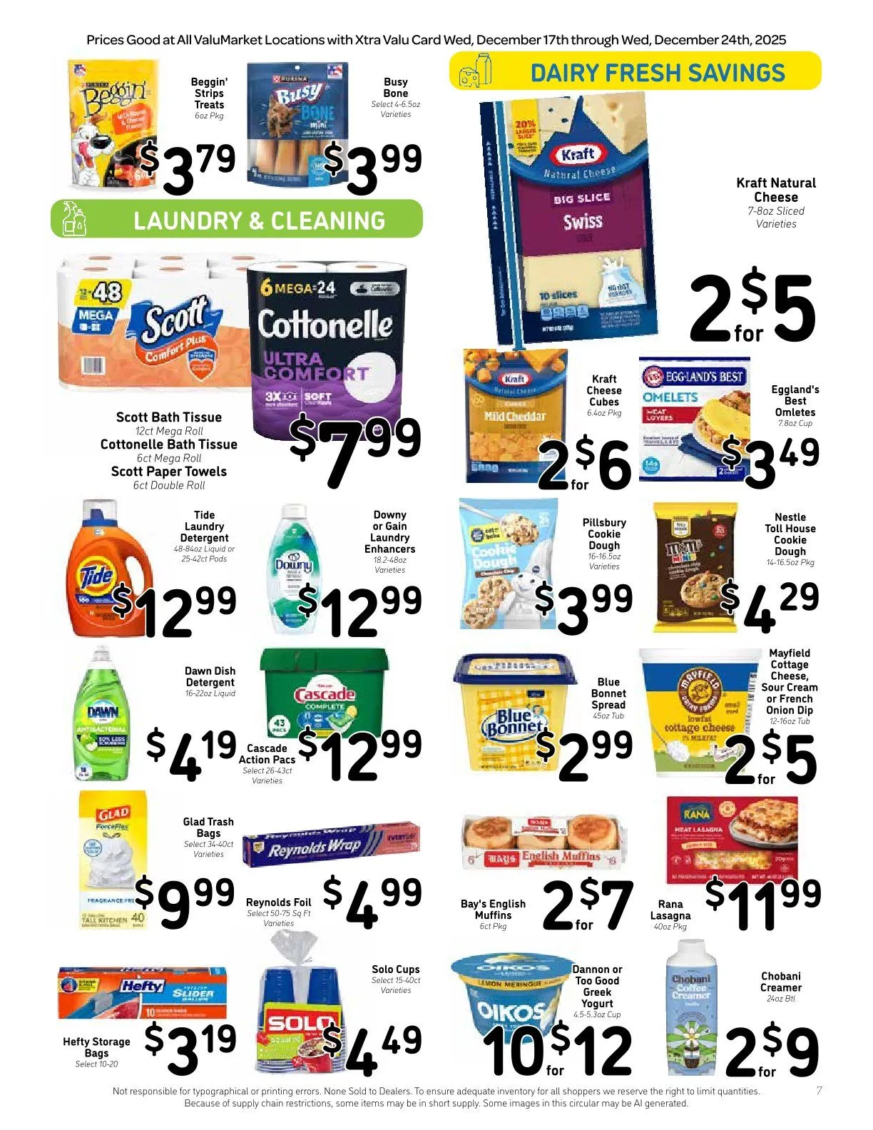 Weekly ad ValuMarket Sales from December 17 to December 24 2025 - Page 7