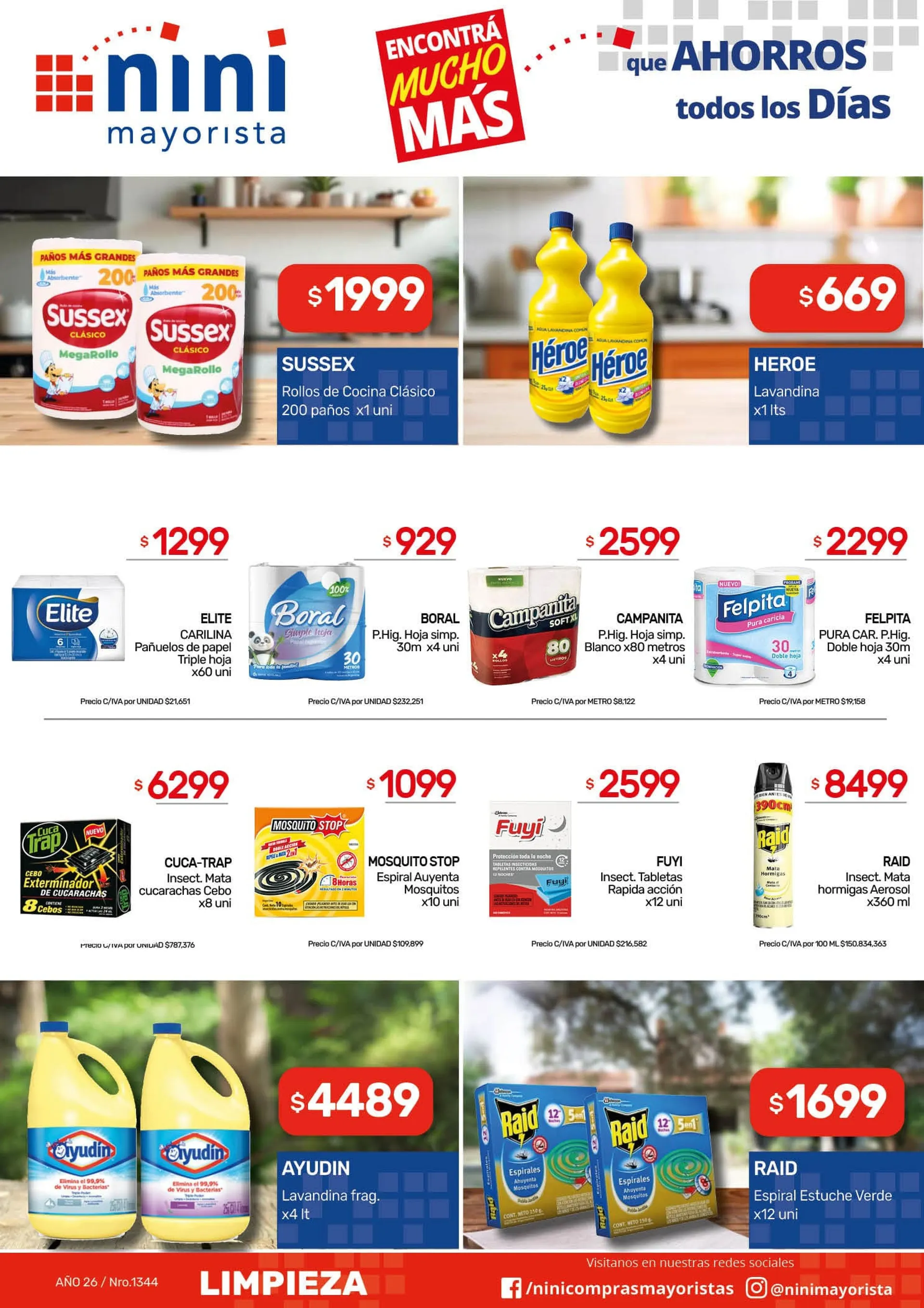 Ofertas de  Nini Mayorista Ofertas 26 de enero al 1 de febrero 2026 - Página 7 del catálogo