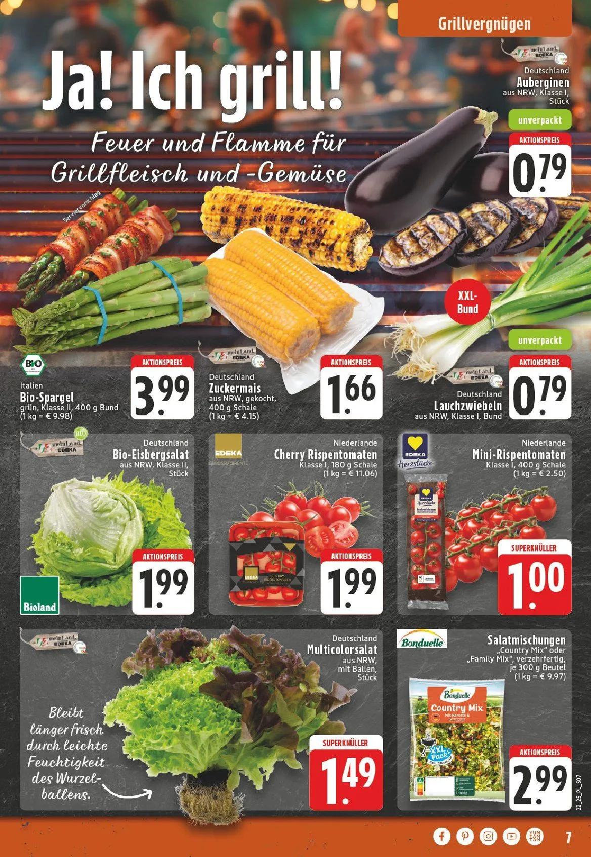 Edeka Prospekt von 26. Mai bis 31. Mai 2025 - Prospekt seite 7