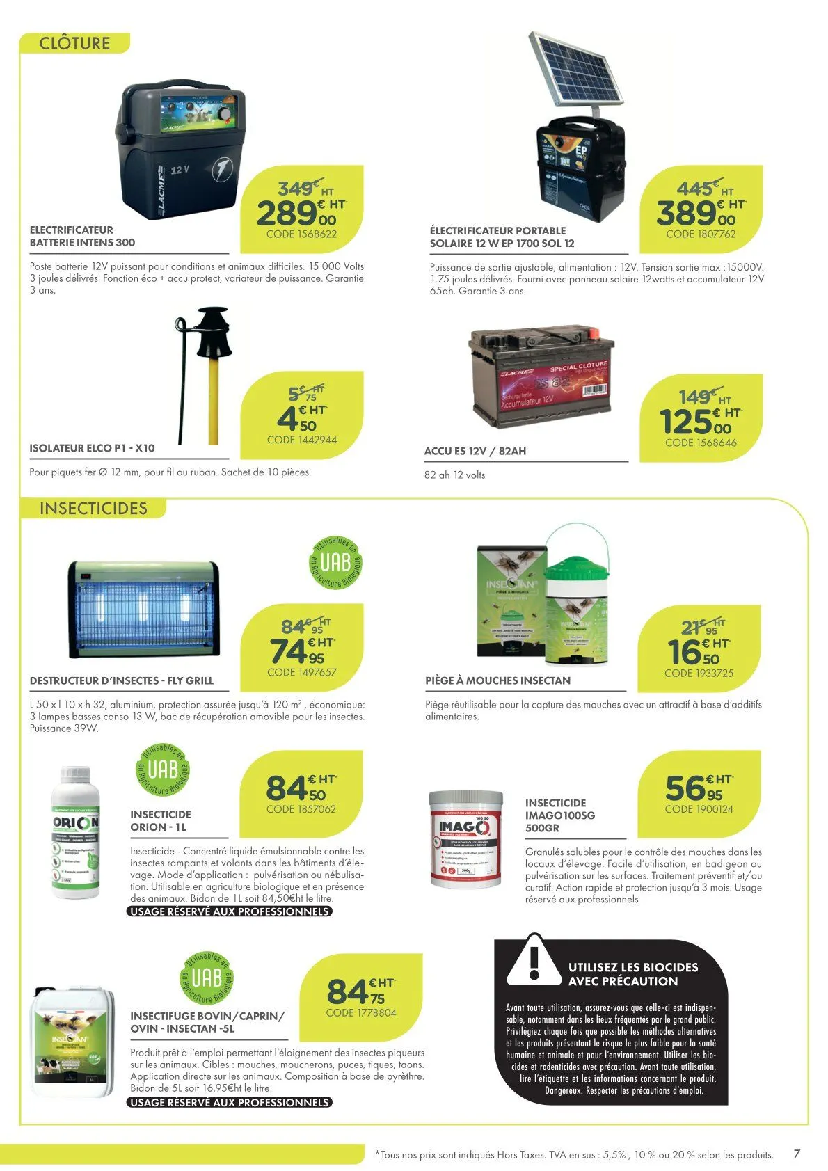 Catalogues Point Vert du 1 avril au 26 avril 2026 - Catalogue page 7