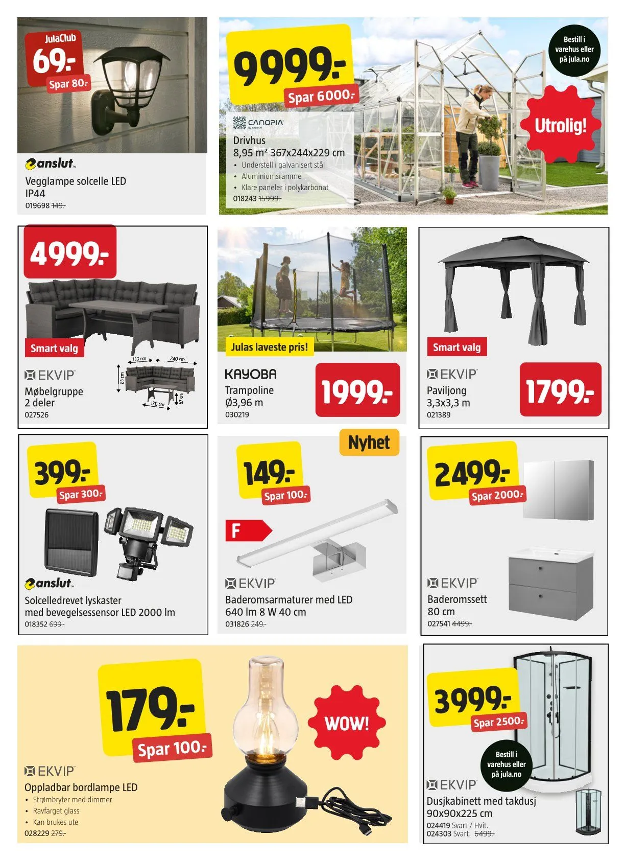 Jula-Tilbudene fra 19. mars til 8. april 2026 - kundeavisside 7
