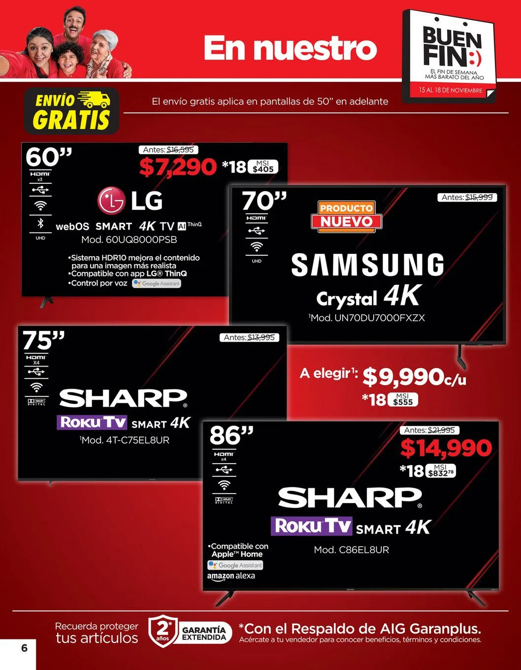 Catálogo de Descuentos en Buen Fin 15 de noviembre al 18 de noviembre 2024 - Pagina 6