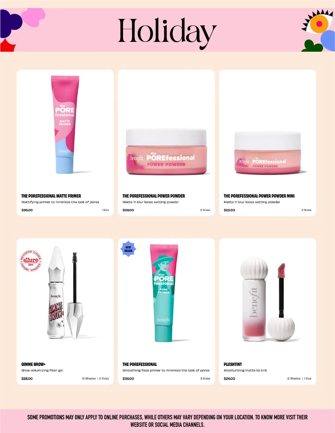 Weekly ad Benefits Cosmetics Sales from December 22 to January 11 2026 - Page 5