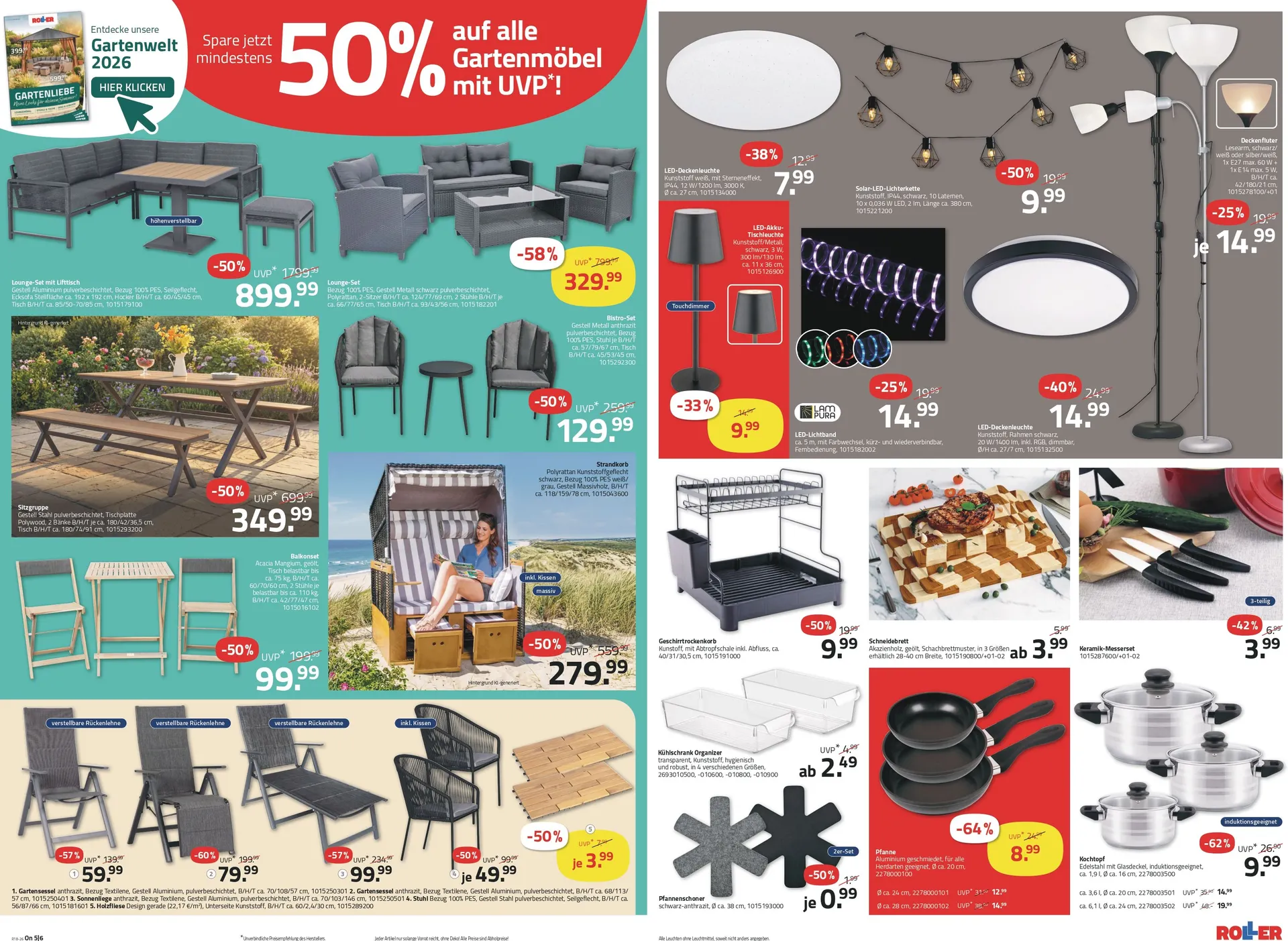 ROLLER Angebote von 26. April bis 9. Mai 2026 - Prospekt seite 7