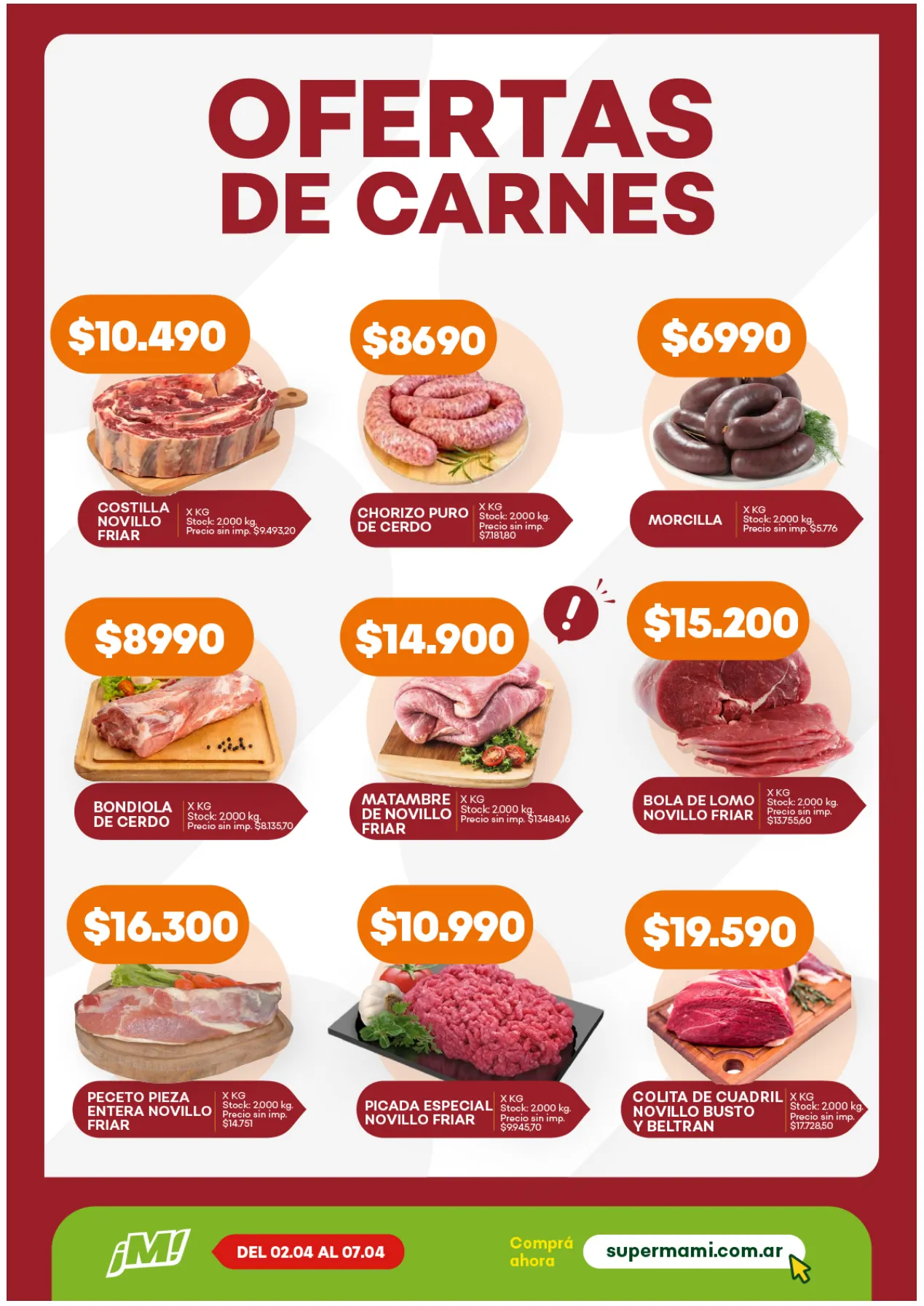 Ofertas de Super Mami Ofertas 2 de abril al 7 de abril 2026 - Página 7 del catálogo