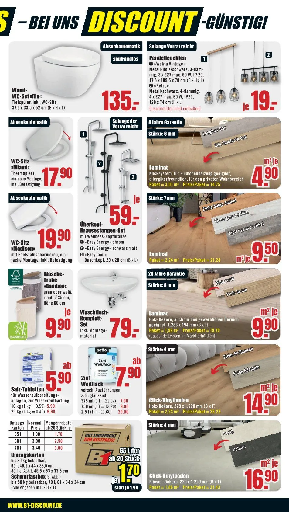 B1 Discount Baumarkt Prospekt von 17. Mai bis 26. Mai 2025 - Prospekt seite 7