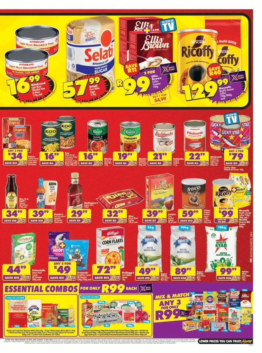  Shoprite Sales from 23 April to 10 May 2026 - Catalogue Page 7
