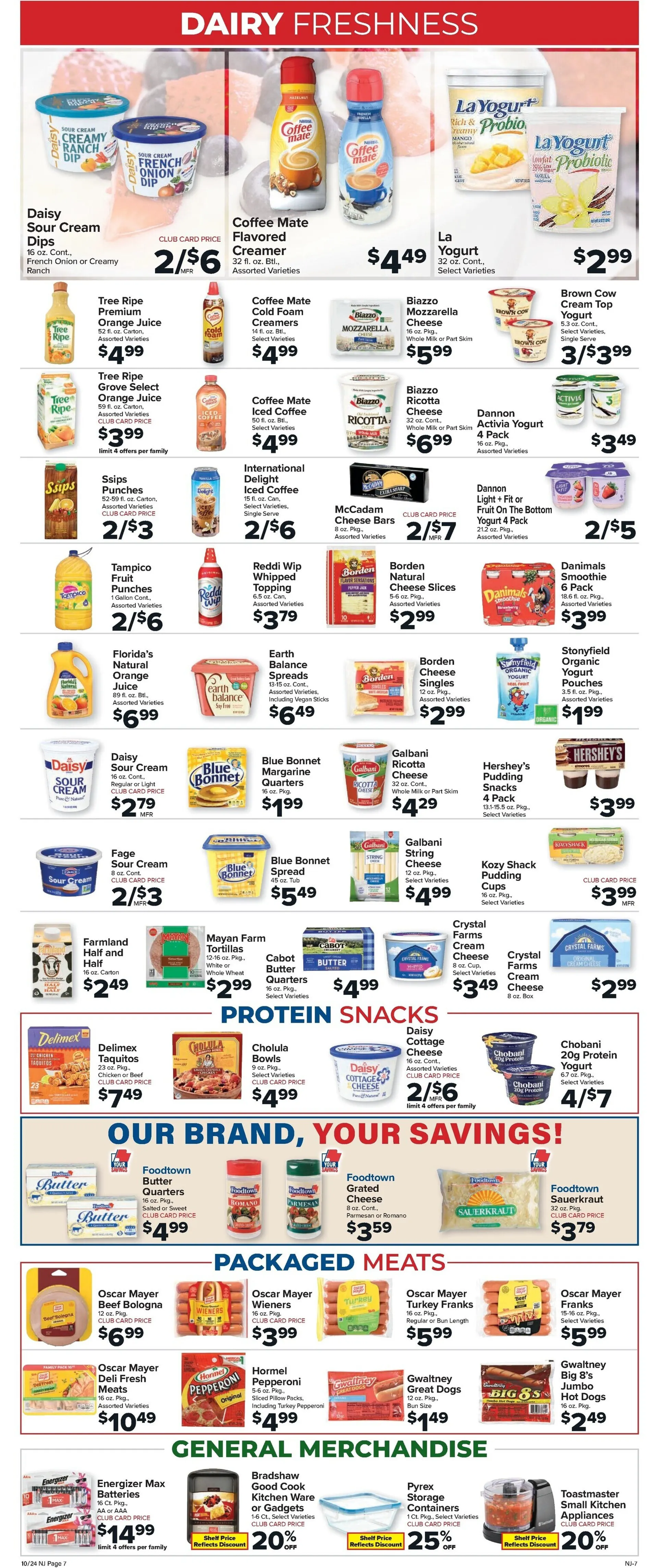 Weekly ad Foodtown Sales from October 24 to October 30 2025 - Page 7