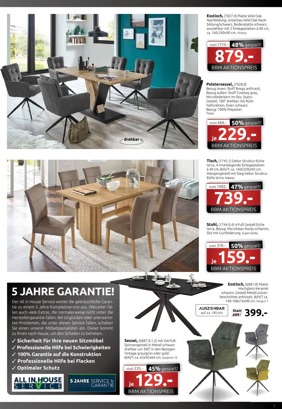 BBM Baumarkt Prospekt von 27. Februar bis 23. März 2025 - Prospekt seite 7