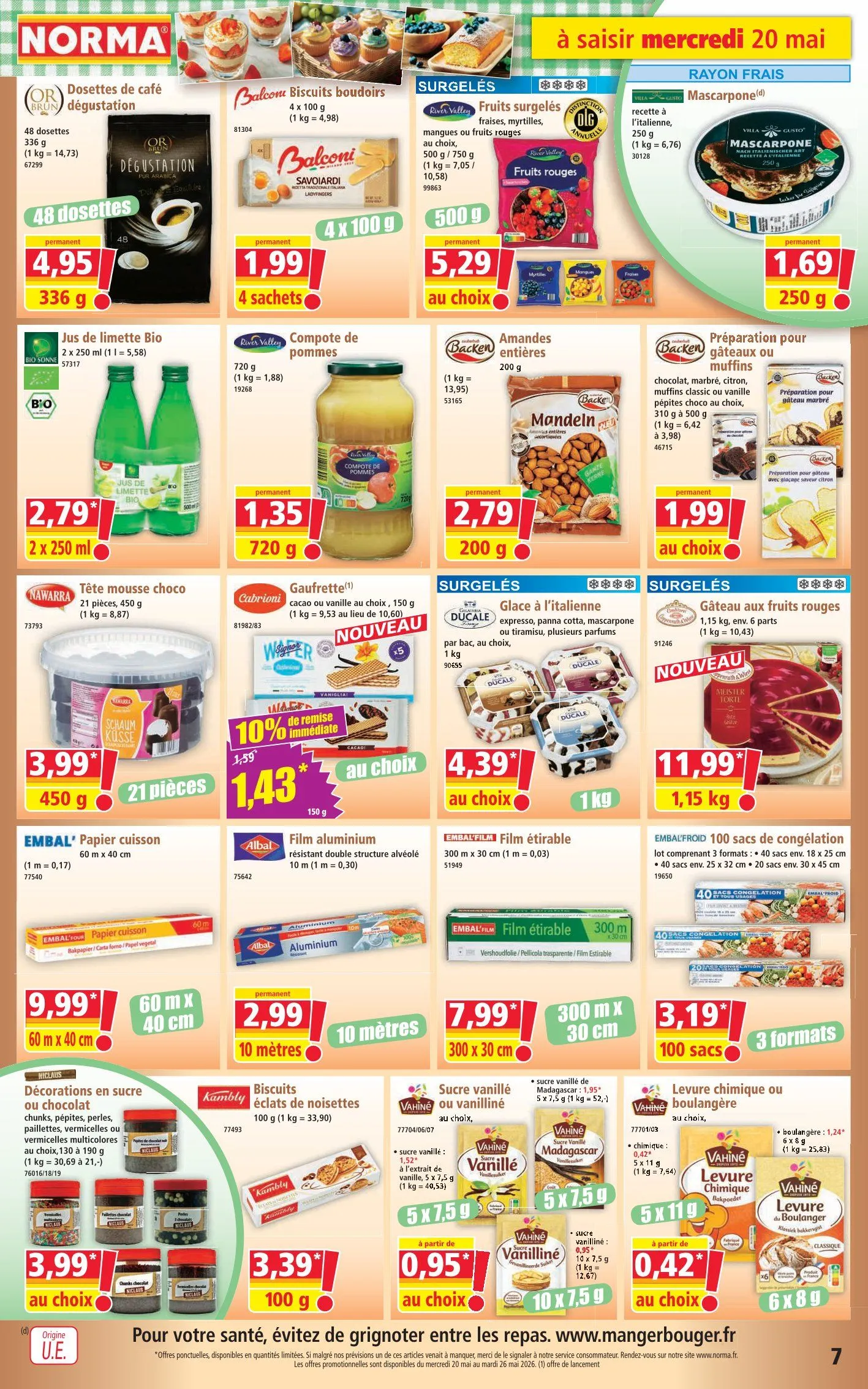 Catalogues Norma du 13 mai au 20 mai 2026 - Catalogue page 7