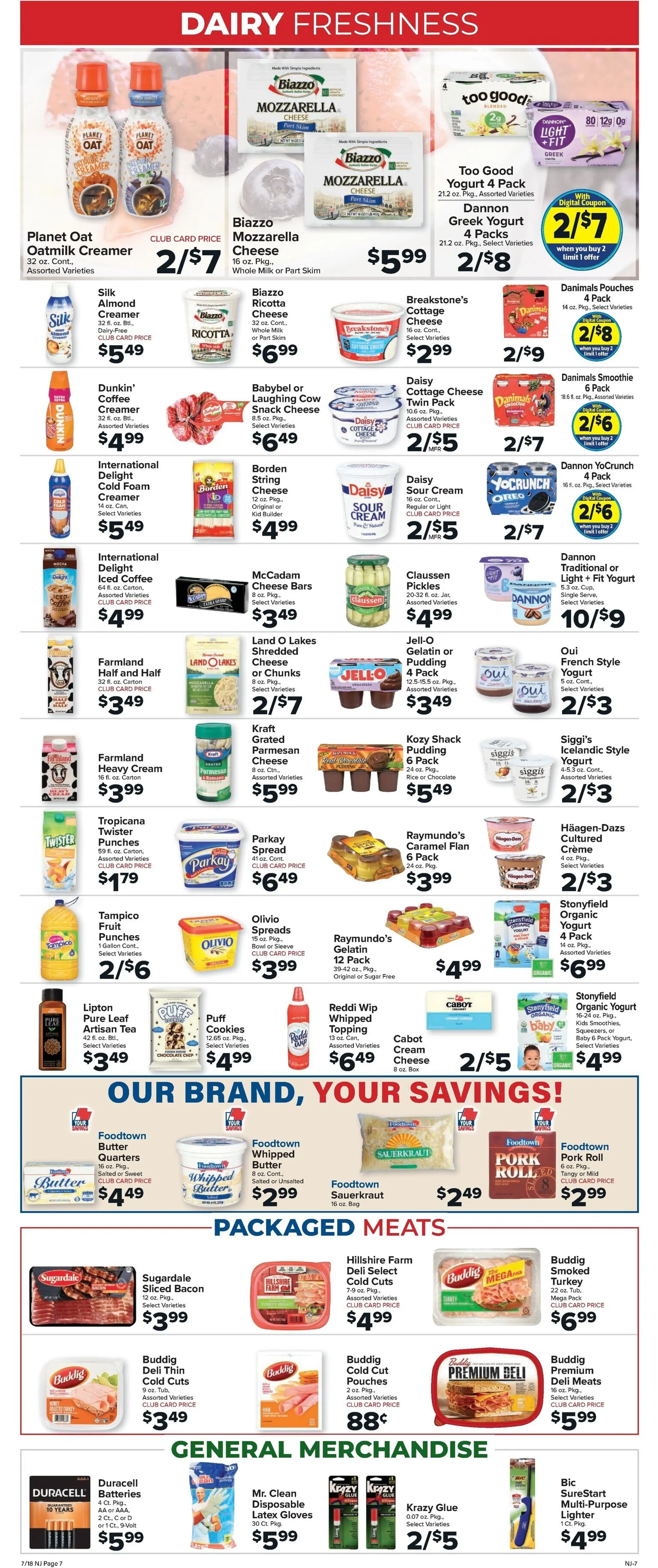 Weekly ad Foodtown Sales from July 18 to July 24 2025 - Page 6