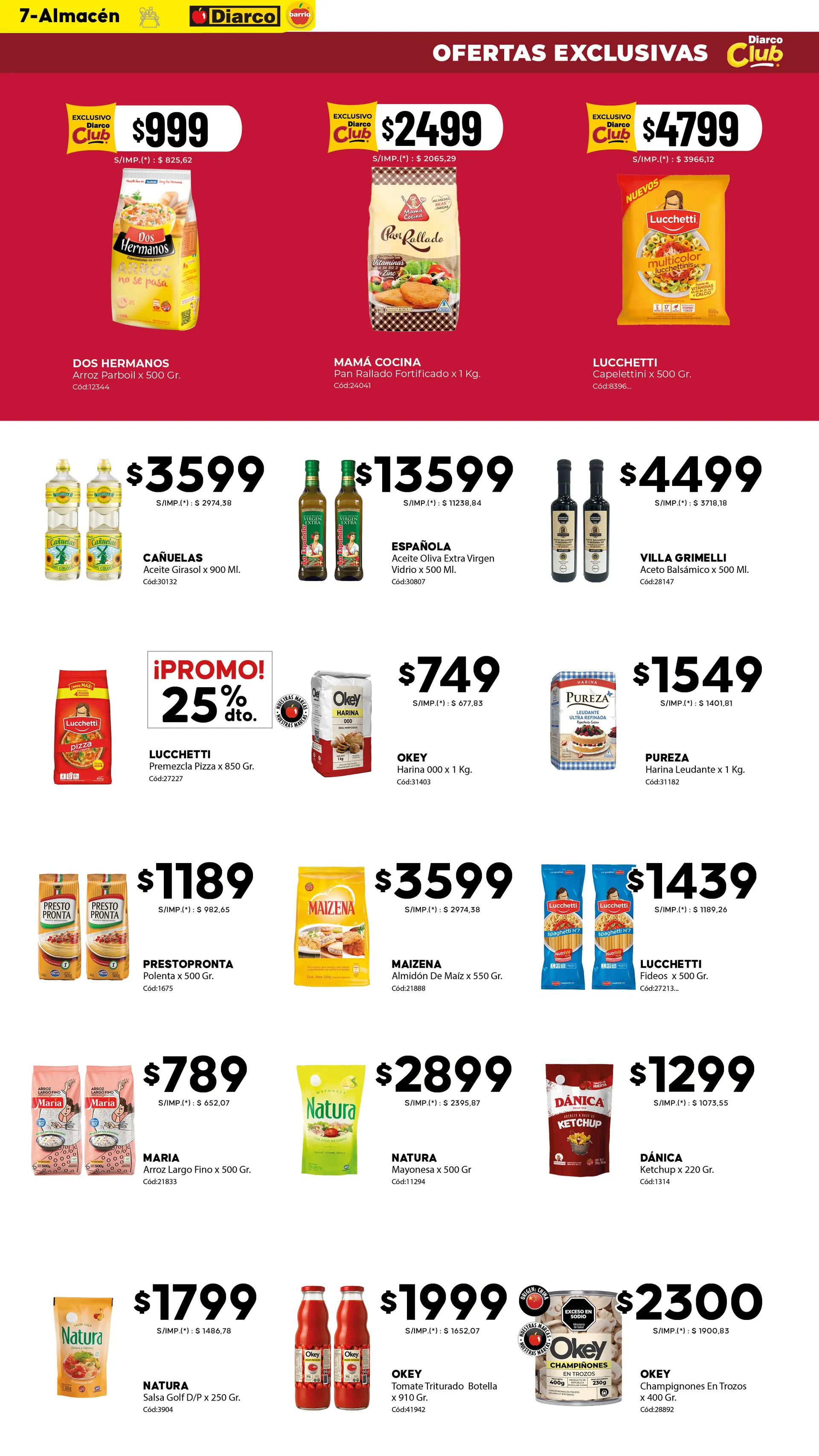 Ofertas de Ofertas Diarco 20 de julio al 24 de julio 2026 - Página 7 del catálogo