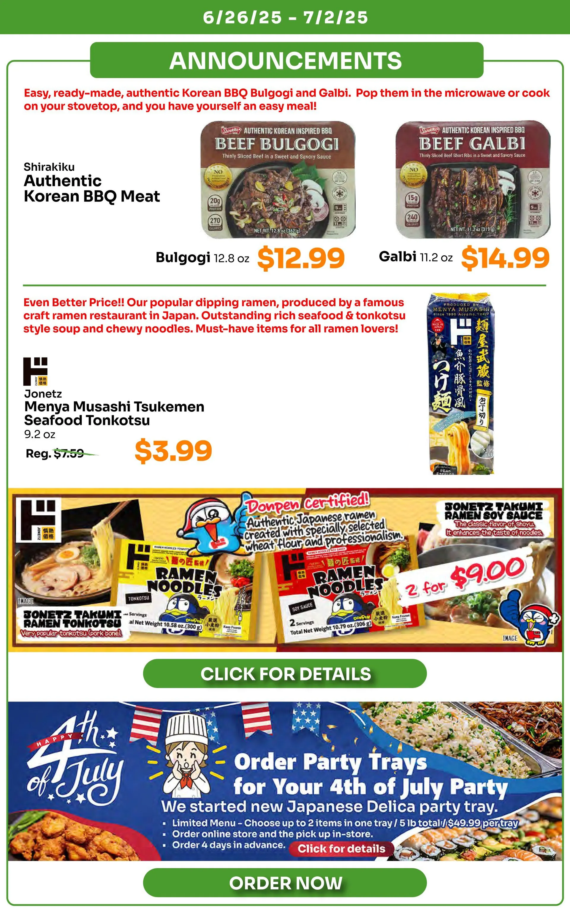Weekly ad Tokyo Central Specialty Market weekly ads from June 26 to July 2 2025 - Page 7