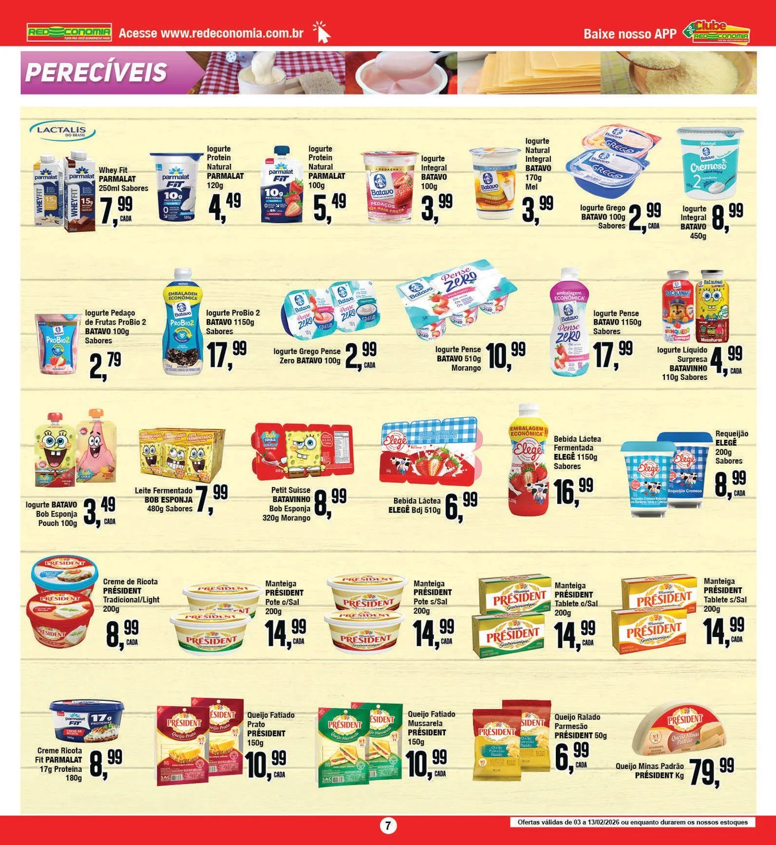 Encarte de Folhetos Redeconomia  4 de fevereiro até 5 de fevereiro 2026 - Pagina 7