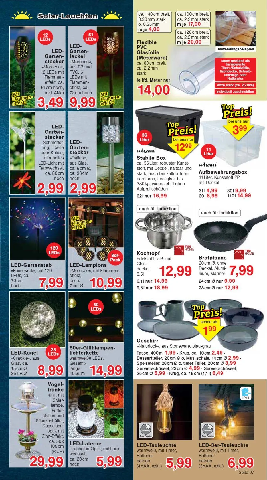 Wiglo Wunderland Prospekt von 31. März bis 5. April 2025 - Prospekt seite 7