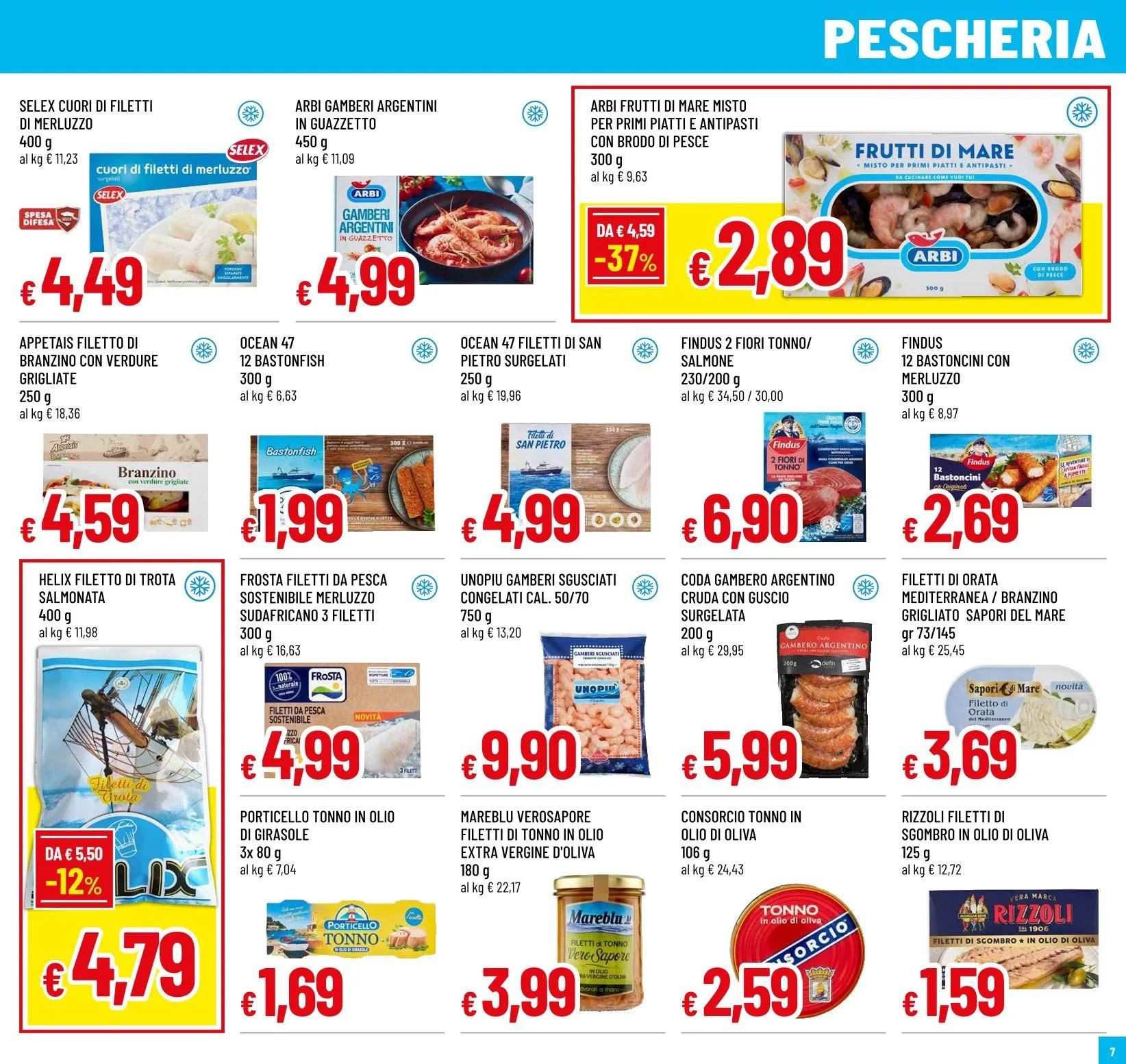 Volantini Famila da 7 aprile a 22 aprile di 2026 - Pagina del volantino 7