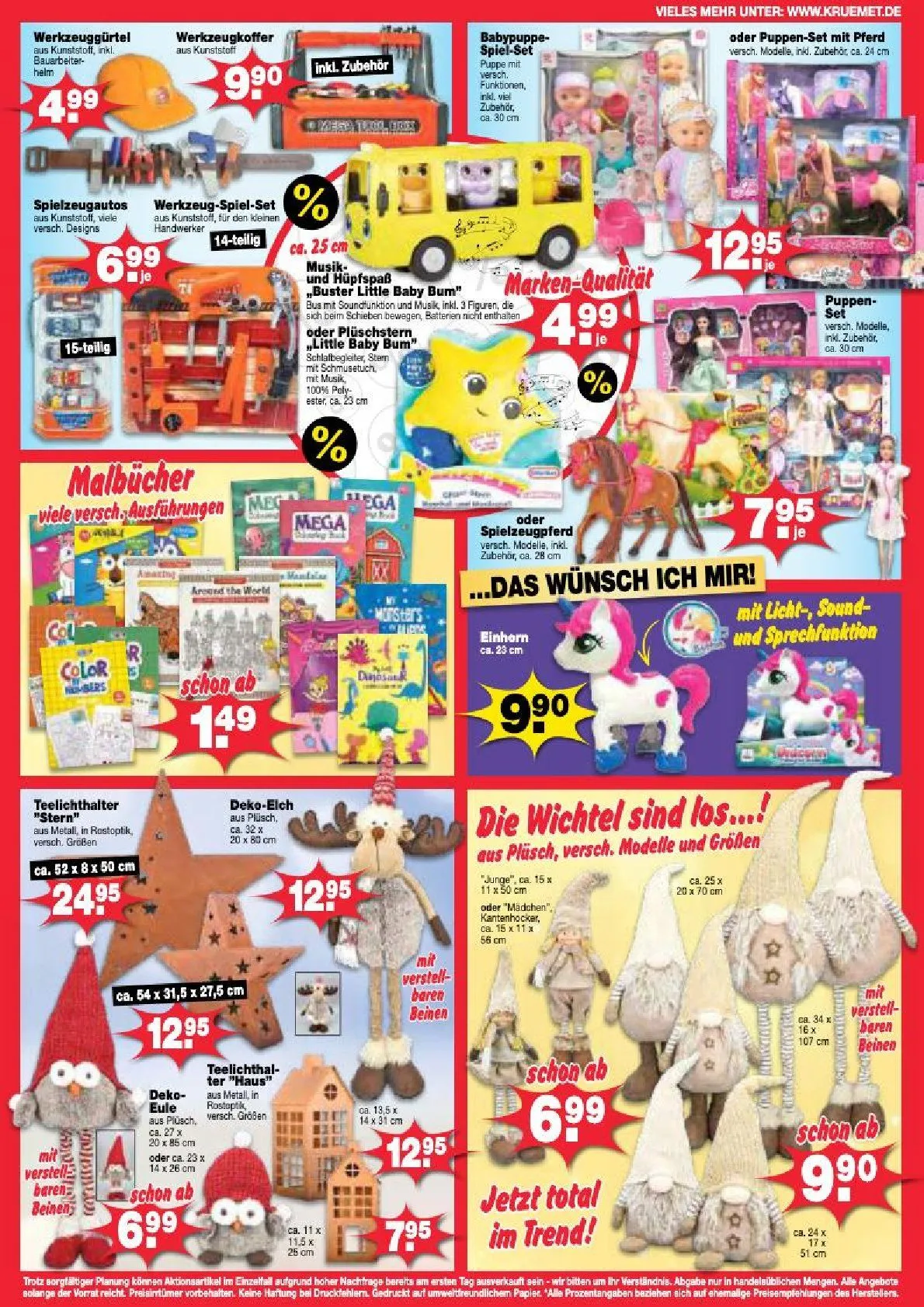 Krümet Sonderposten Prospekte von 29. September bis 4. Oktober 2025 - Prospekt seite 7