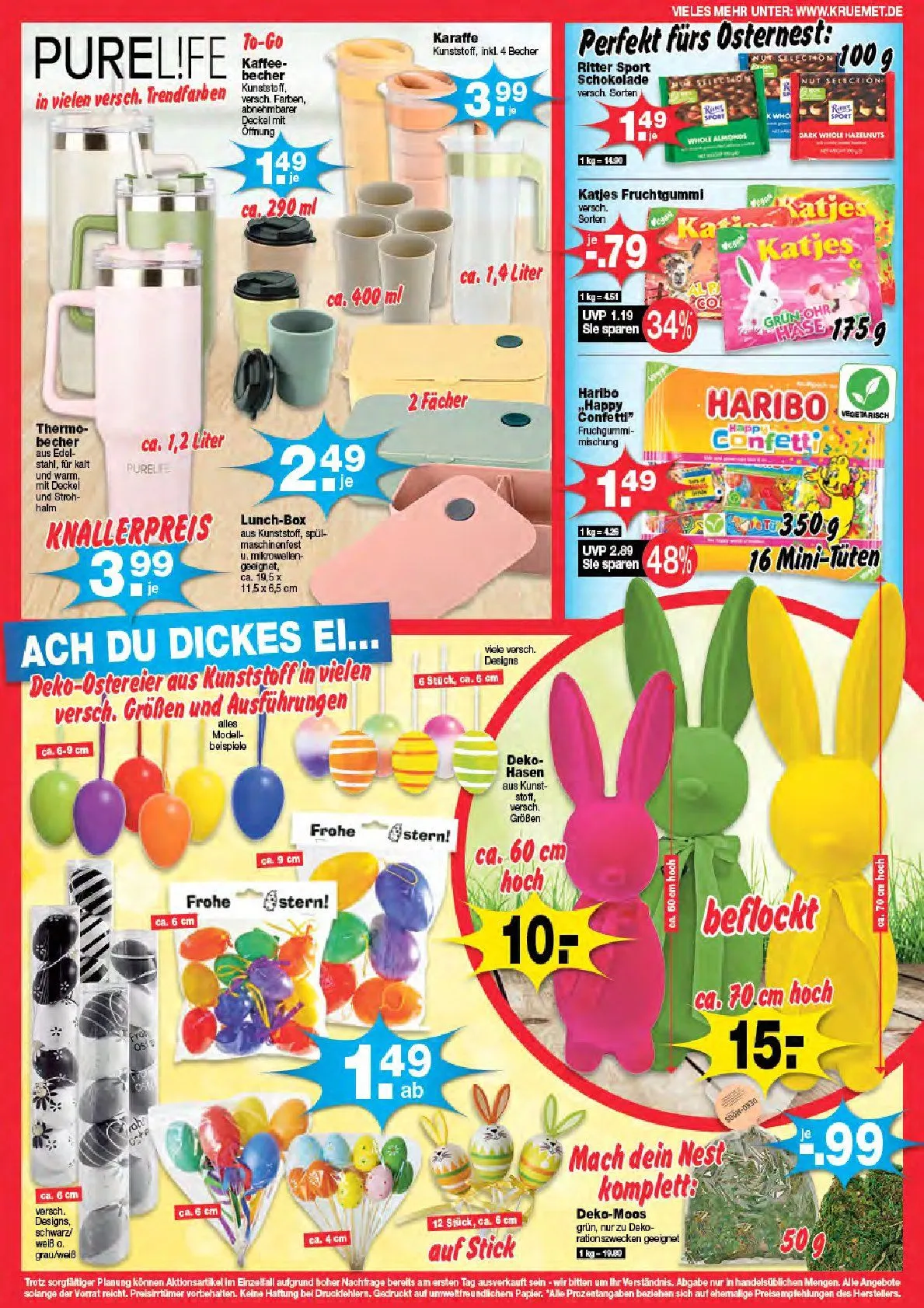 Krümet Sonderposten Prospekte von 2. März bis 7. März 2026 - Prospekt seite 7