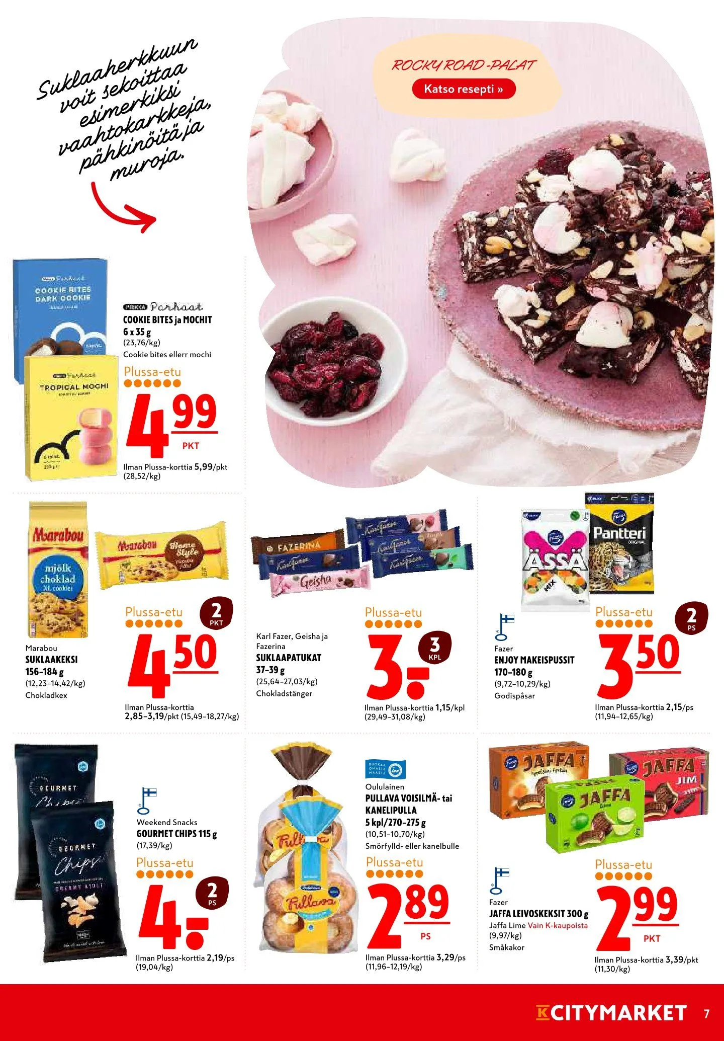 K-Citymarket Tarjoukset voimassa alkaen 11. maaliskuuta - 12. maaliskuuta 2025 - Tarjouslehti sivu 7