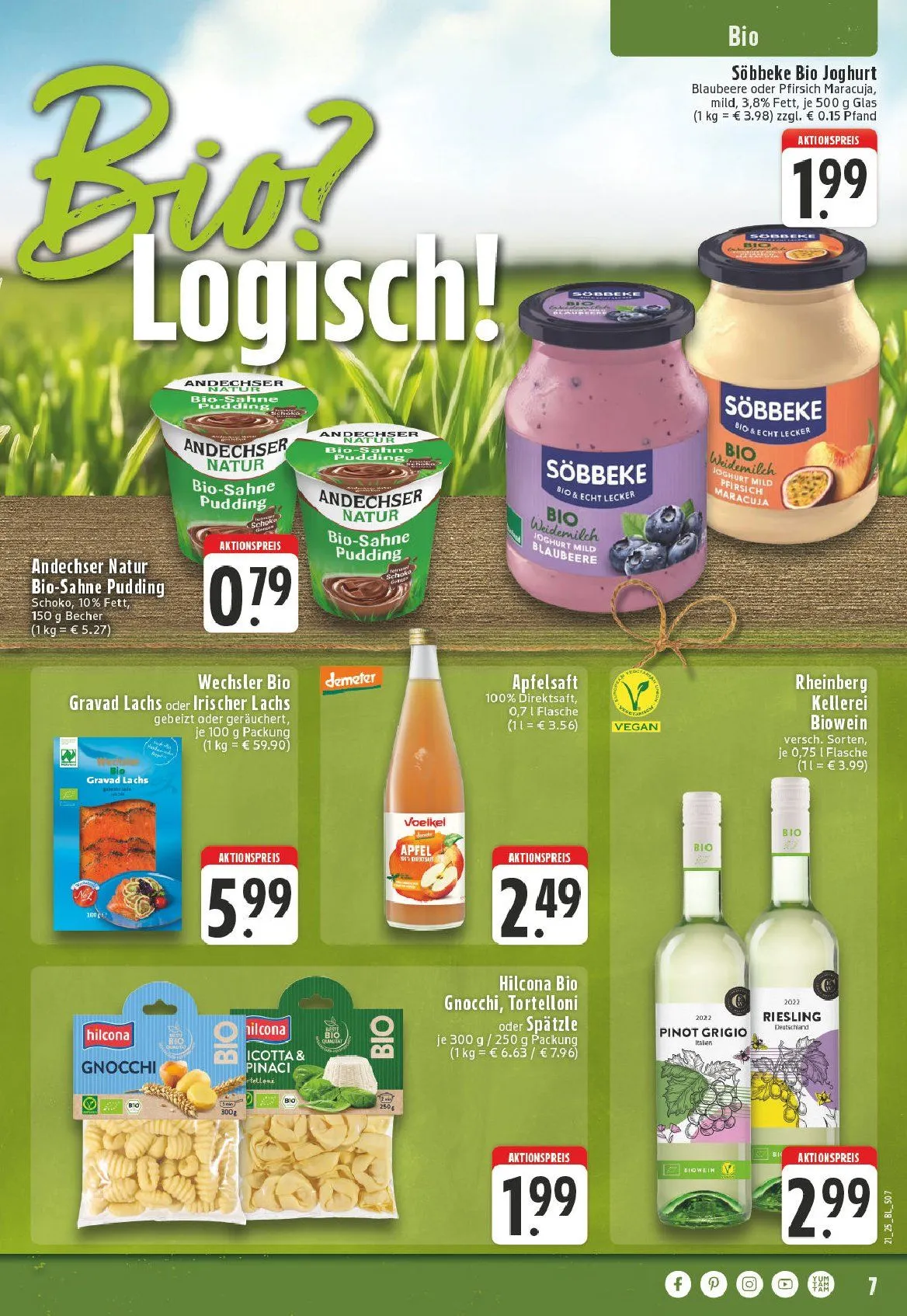 Edeka Prospekt von 19. Mai bis 24. Mai 2025 - Prospekt seite 7