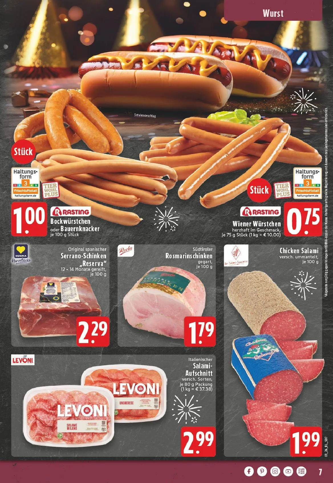 Edeka Prospekte von 29. Dezember bis 3. Januar 2026 - Prospekt seite 7