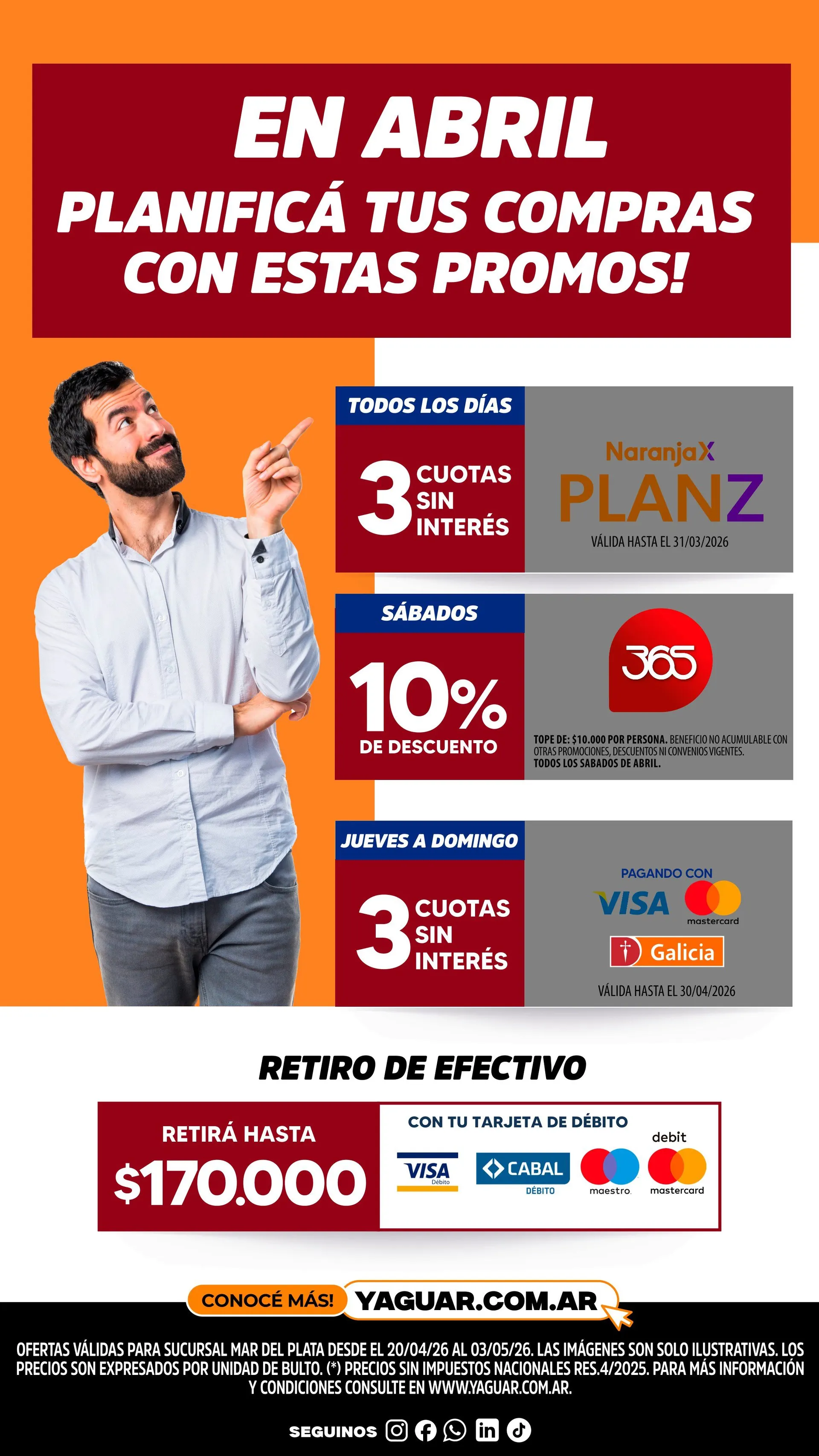 Ofertas de  Yaguar Ofertas 20 de abril al 3 de mayo 2026 - Página 7 del catálogo