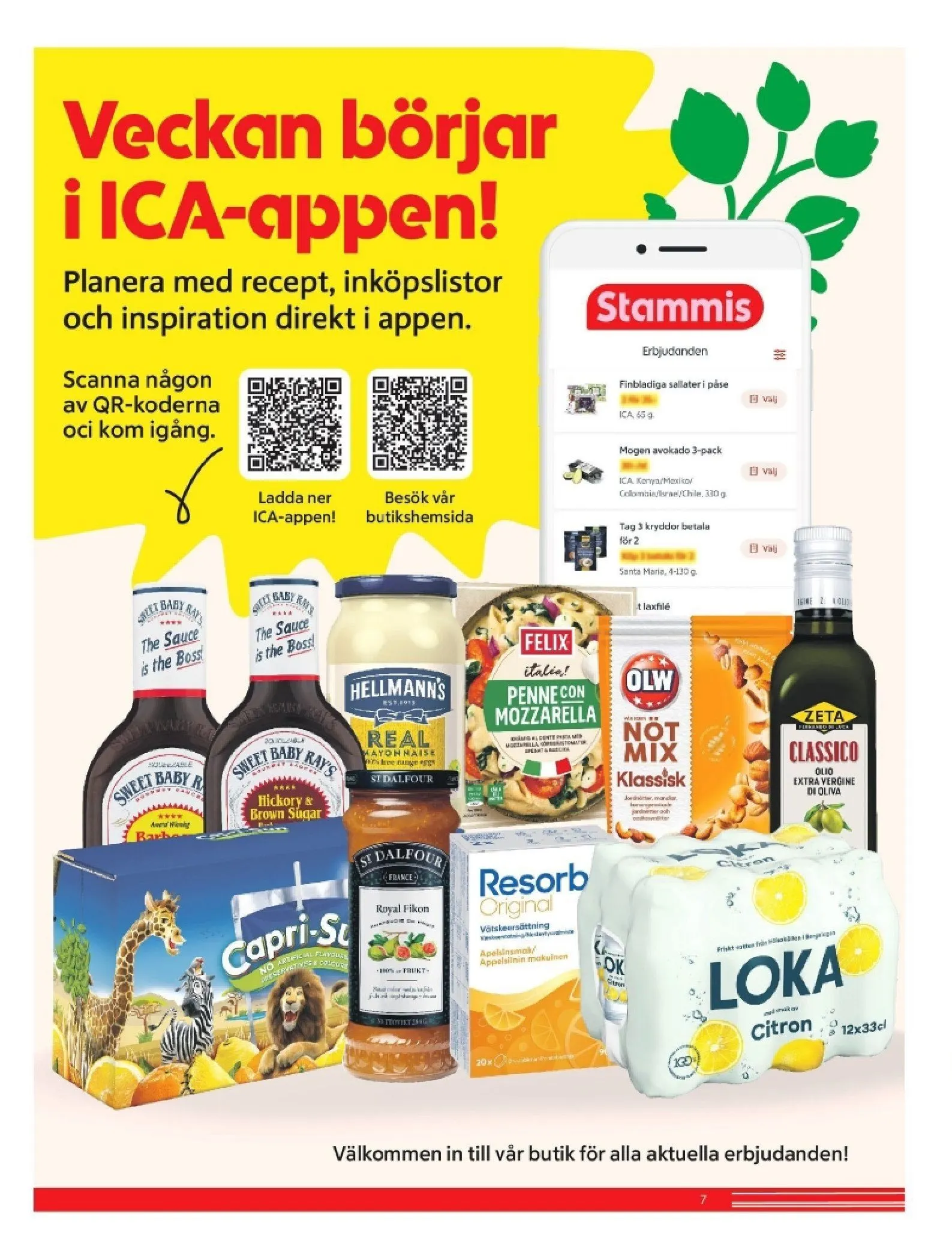 ICA från 13 juli till 27 juli 2026 - Reklamblad sidor 7