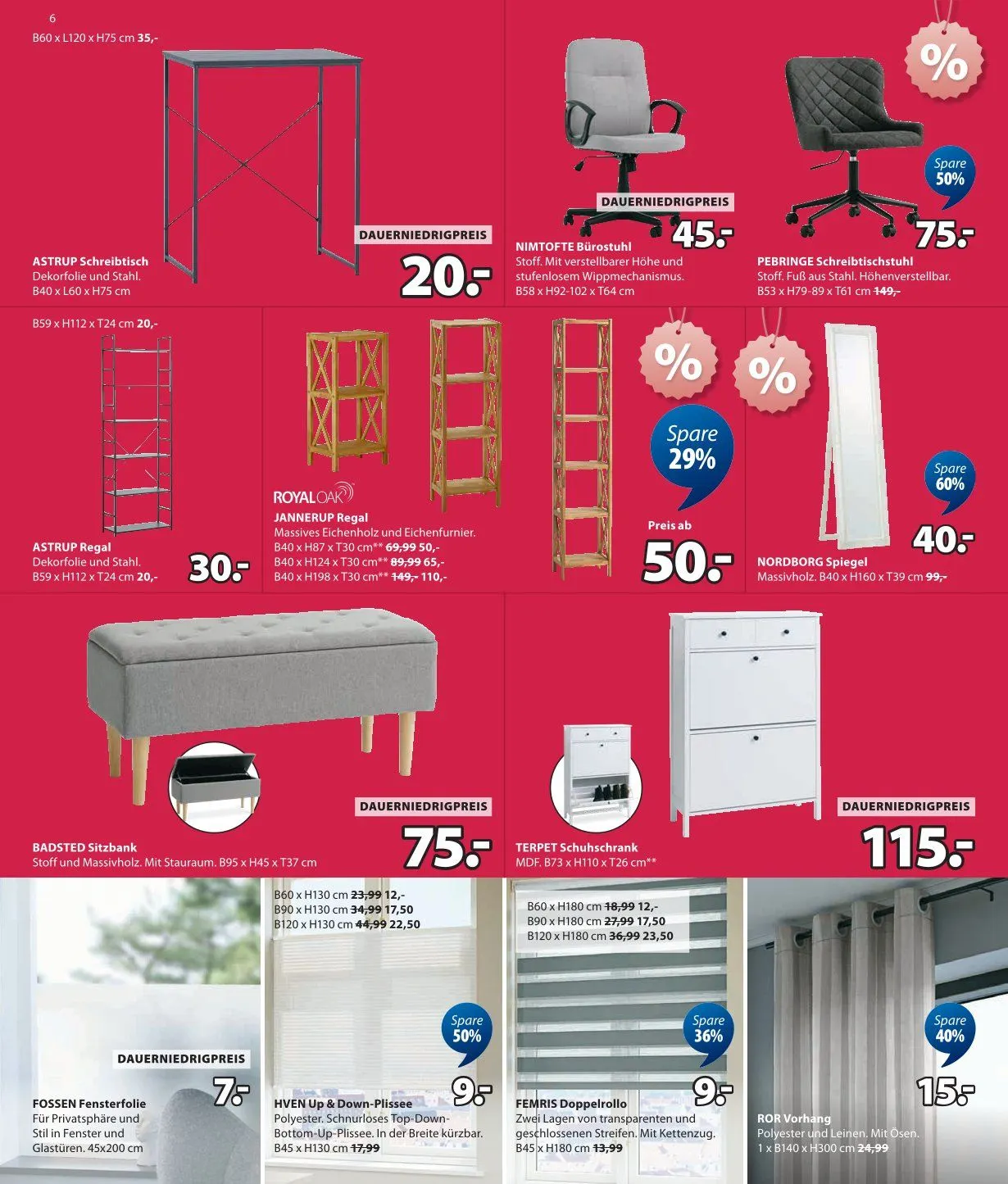 jysk Angebote von 30. Dezember bis 14. Februar 2026 - Prospekt seite 6