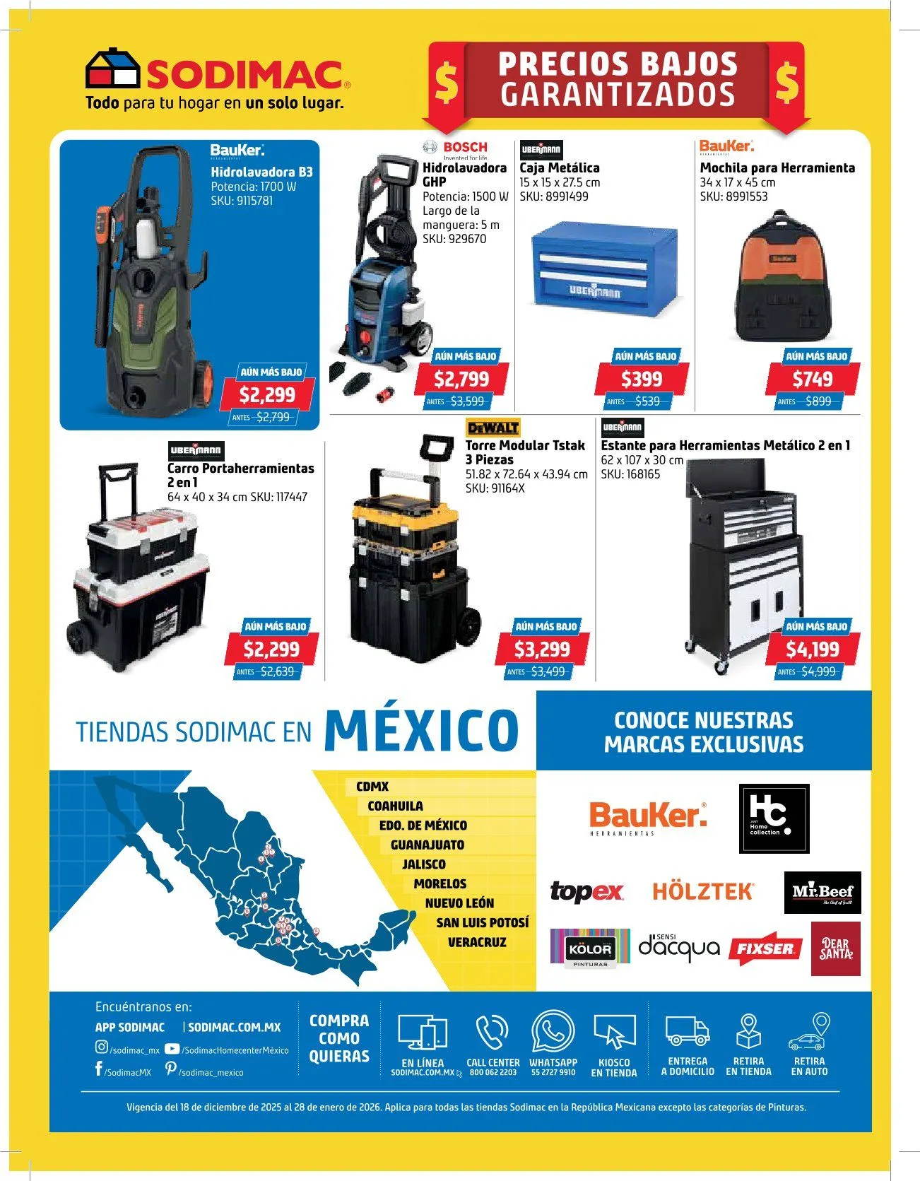 Catálogo de Sodimac Ofertas 26 de diciembre al 31 de diciembre 2025 - Pagina 7