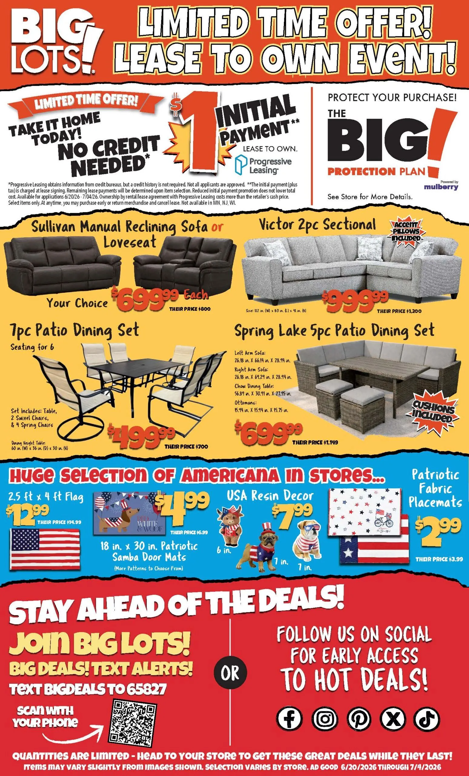 Weekly promotion Big Lots weekly ads spanning from June 20 to July 4 2026 - Page  for Catalogue 365