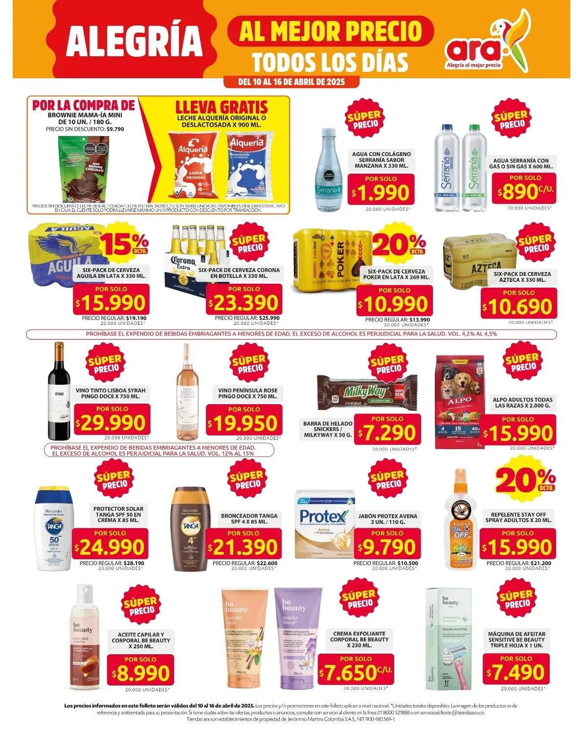 Catalogo de Ara Ofertas 10 de abril al 13 de abril 2025 - Pag 7