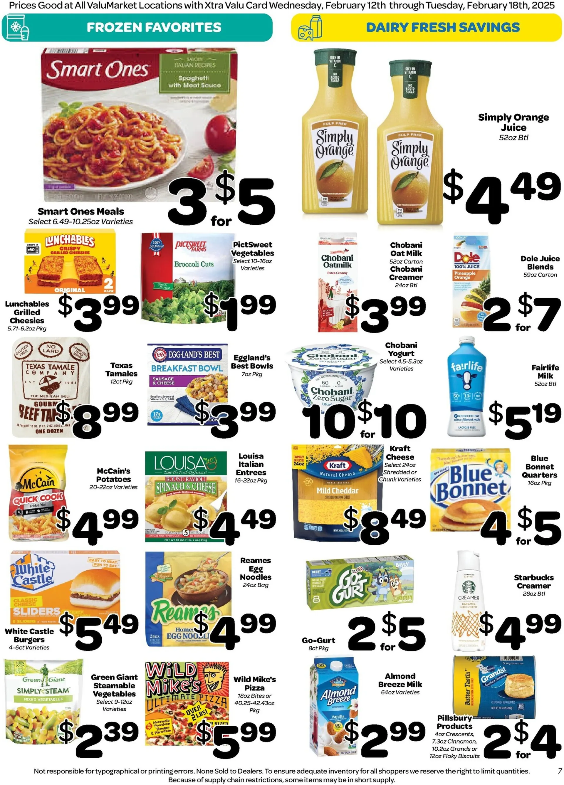 Weekly ad ValuMarket Deals from February 12 to February 18 2025 - Page 7