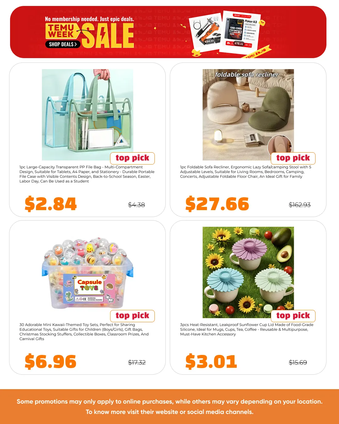 Weekly ad Temu Sales from May 26 to June 14 2026 - Page 7