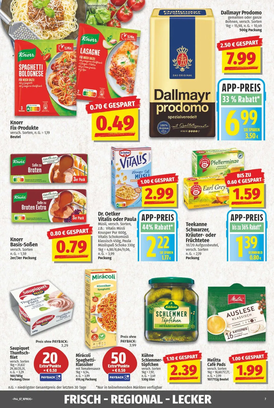 NP Discount Angebote von 27. Oktober bis 1. November 2025 - Prospekt seite 7