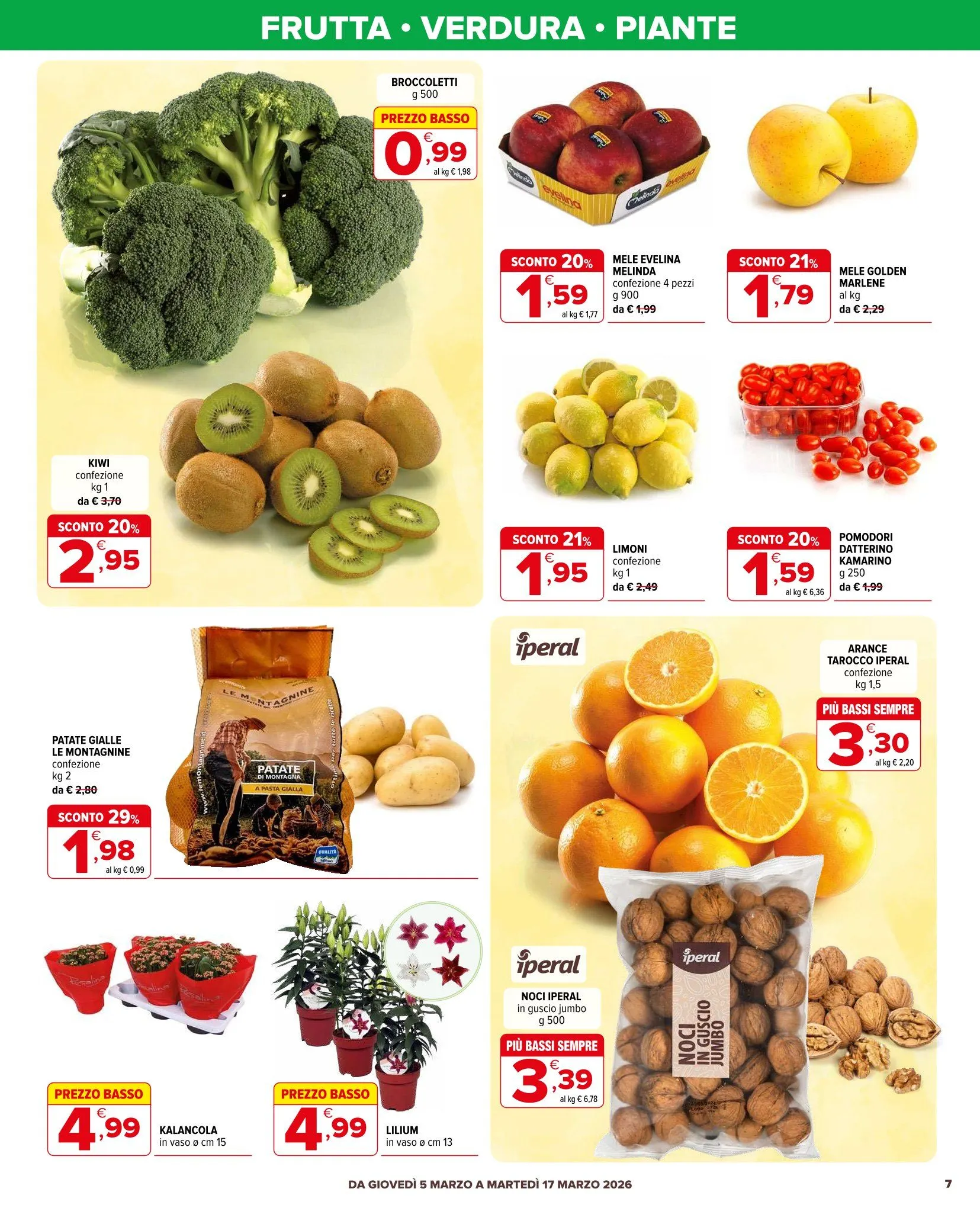  Iperal Volantino da 5 marzo a 17 marzo di 2026 - Pagina del volantino 7
