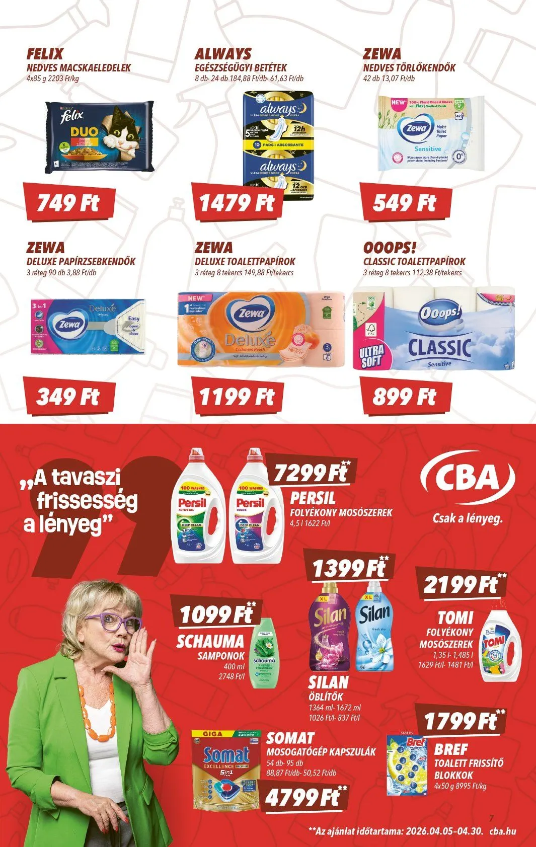Katalógus CBA legfrissebb ajánlatai április 16.-tól április 22.-ig 2026. - Oldal 7