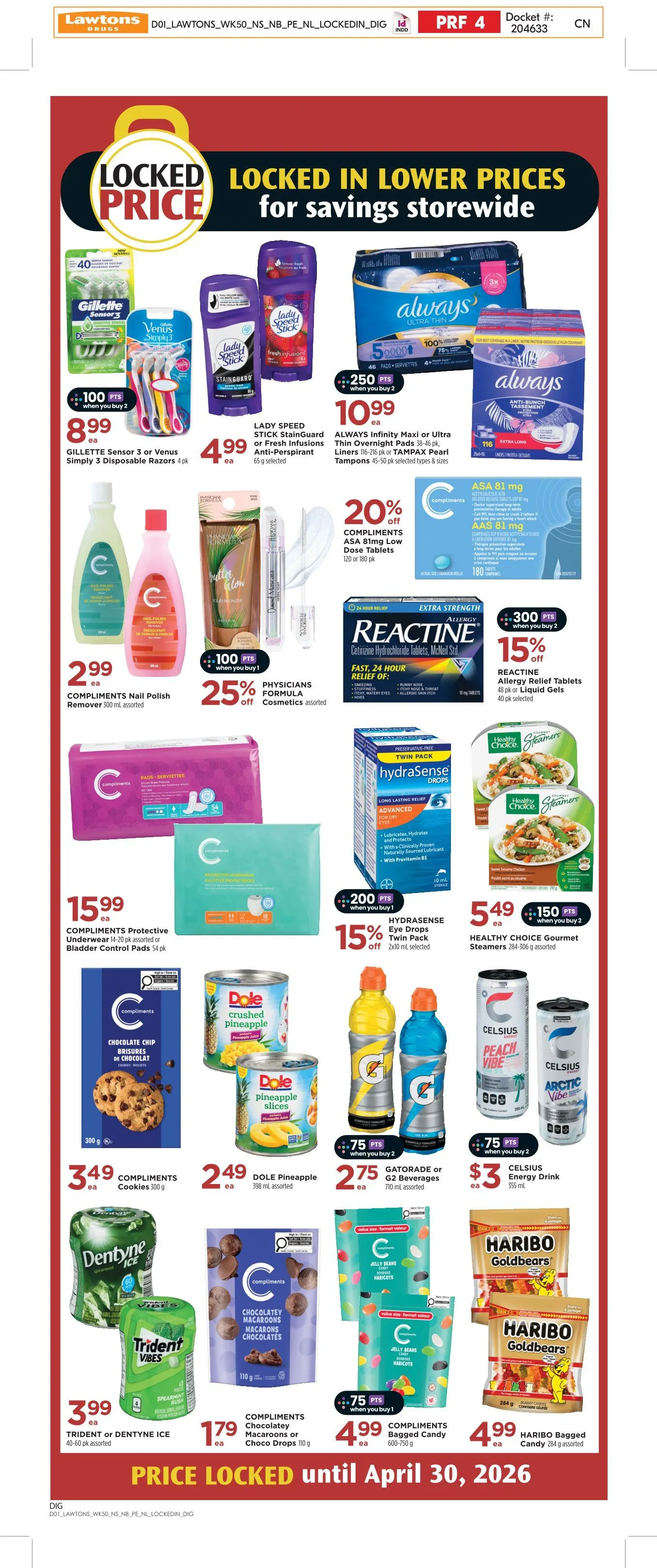 Lawtons Drugs Sales from April 10 to April 16 2026 - flyer page 7