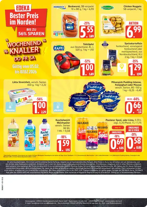 Edeka Prospekte  von 22. Januar bis 7. Februar 2026 - Prospekt seite 7