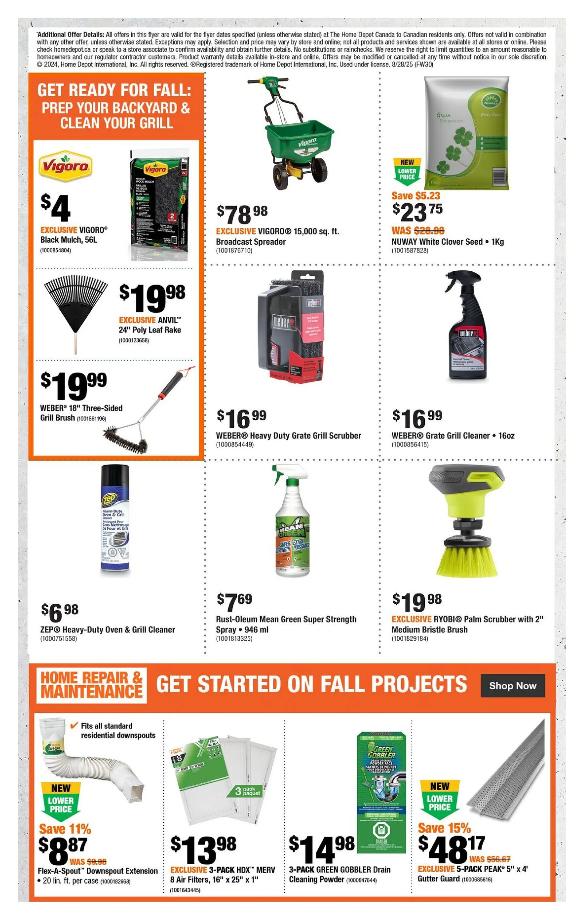 The Home Depot Sales from August 28 to September 10 2025 - flyer page 7