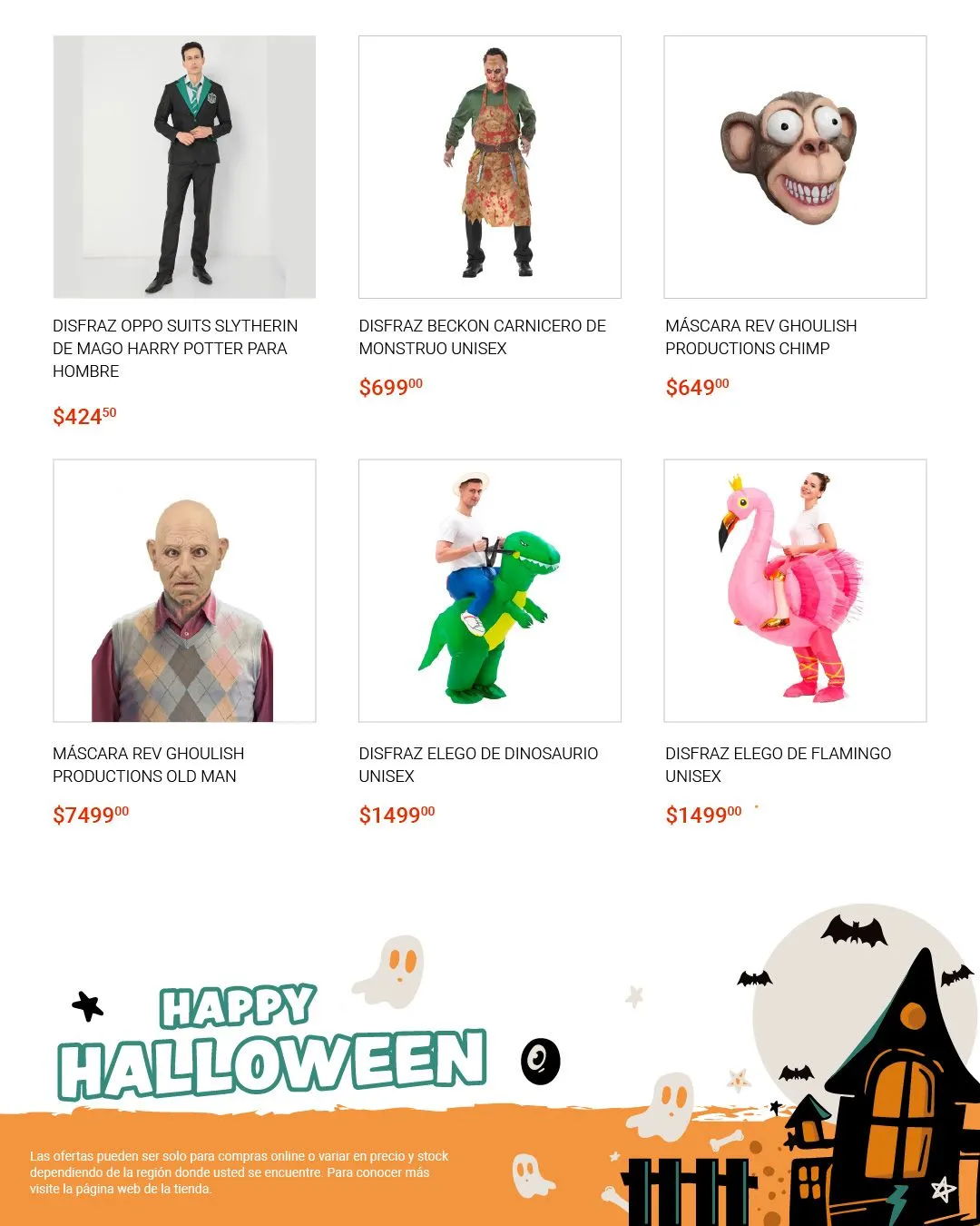 Catálogo de Ofertas y descuentos de Halloween 6 de septiembre al 30 de septiembre 2024 - Pagina 6