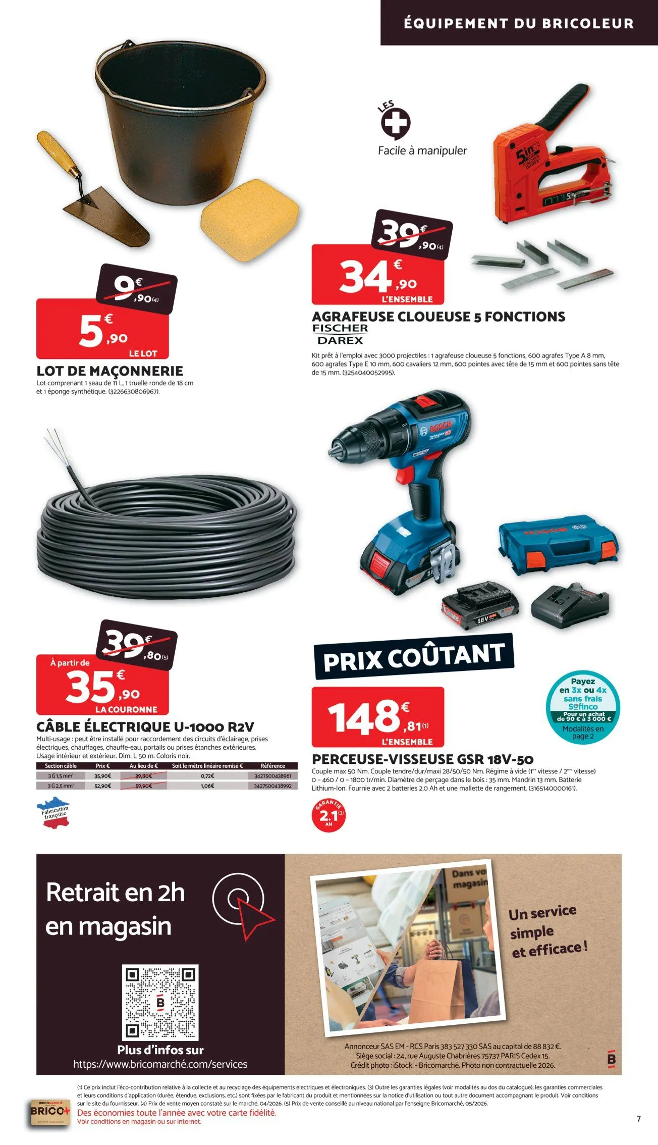 Catalogues Bricomarché du 1 juillet au 11 juillet 2026 - Catalogue page 7
