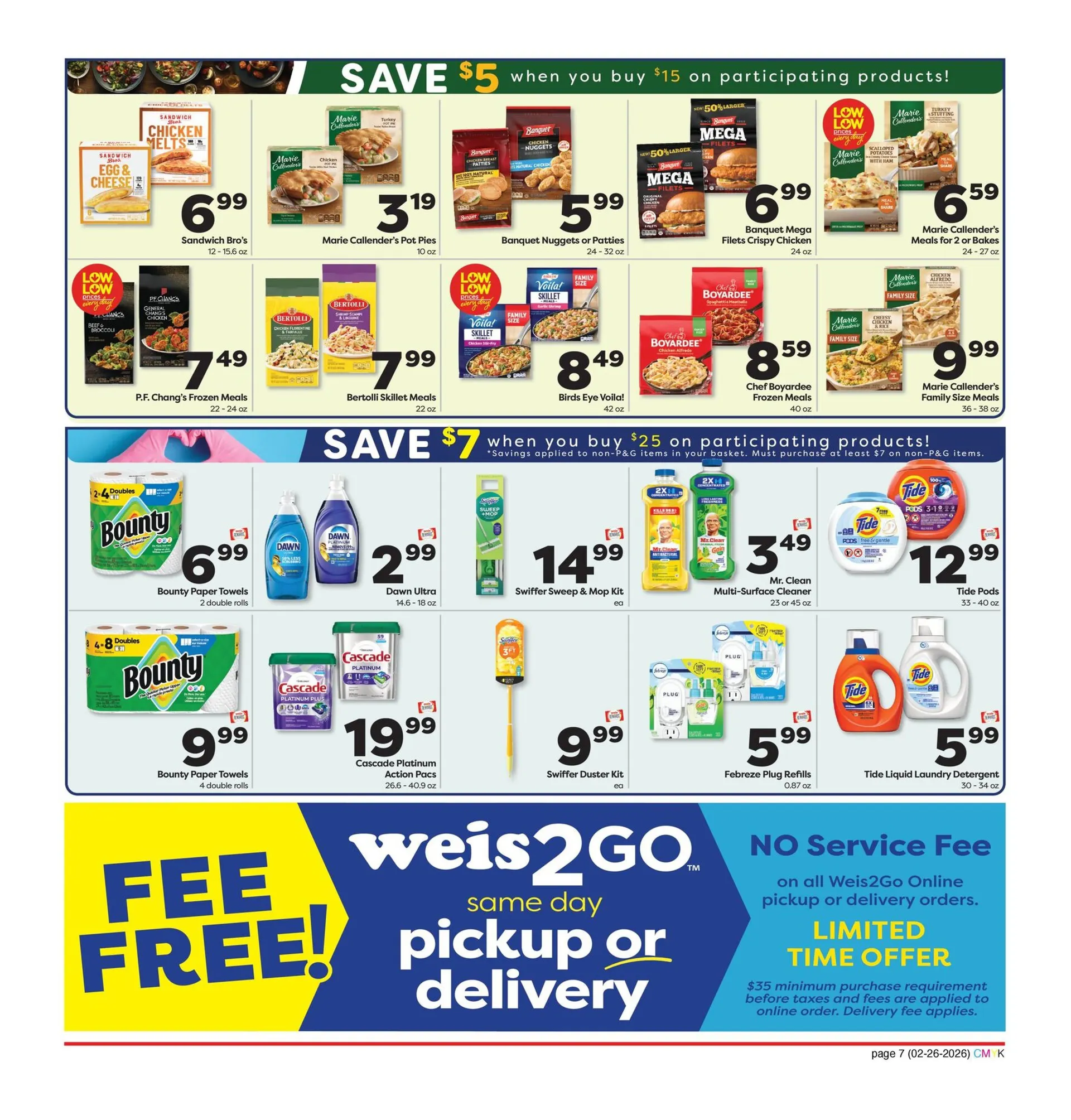 Weekly ad Weis Sales from February 25 to March 26 2026 - Page 7