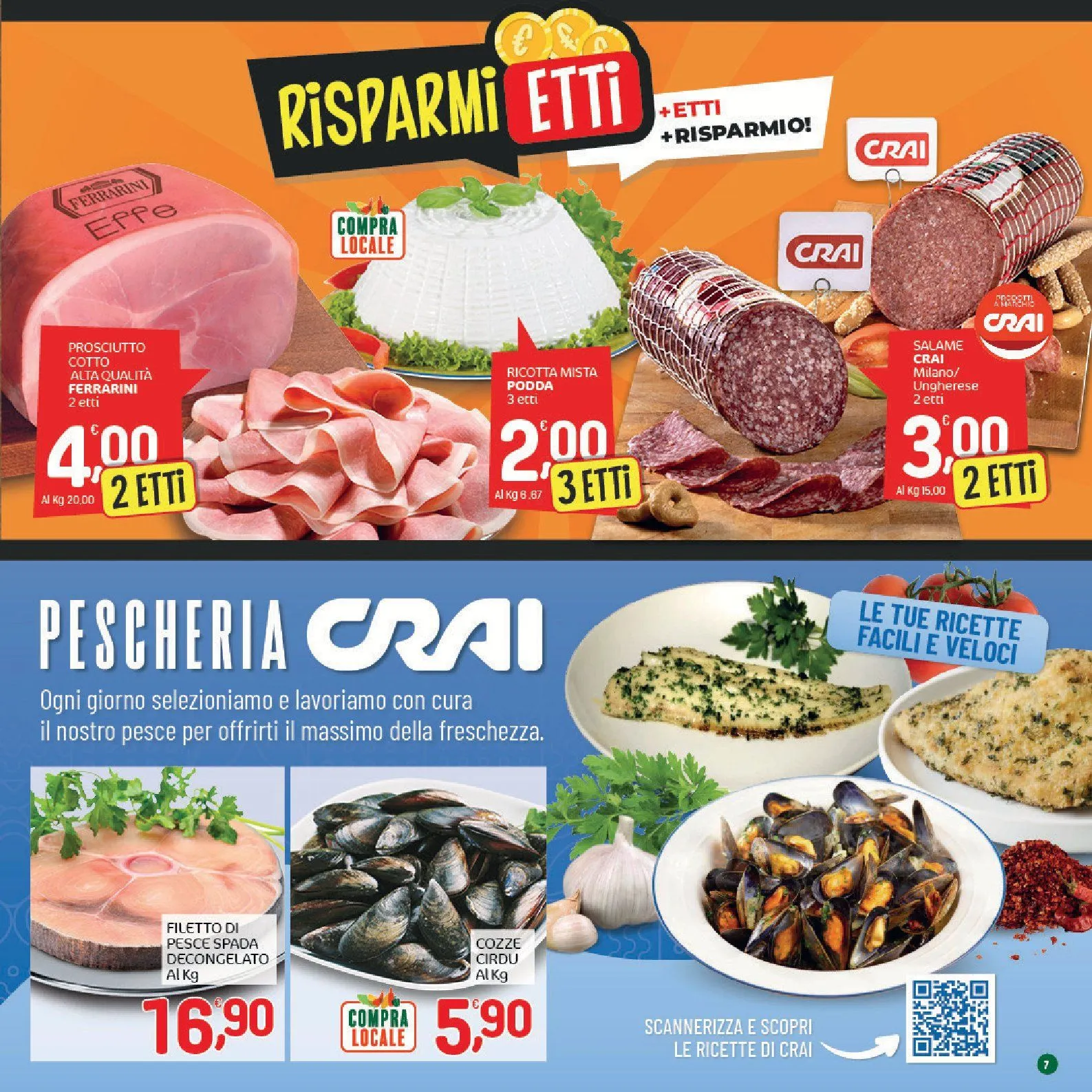 Volantini Crai da 8 gennaio a 18 gennaio di 2026 - Pagina del volantino 7