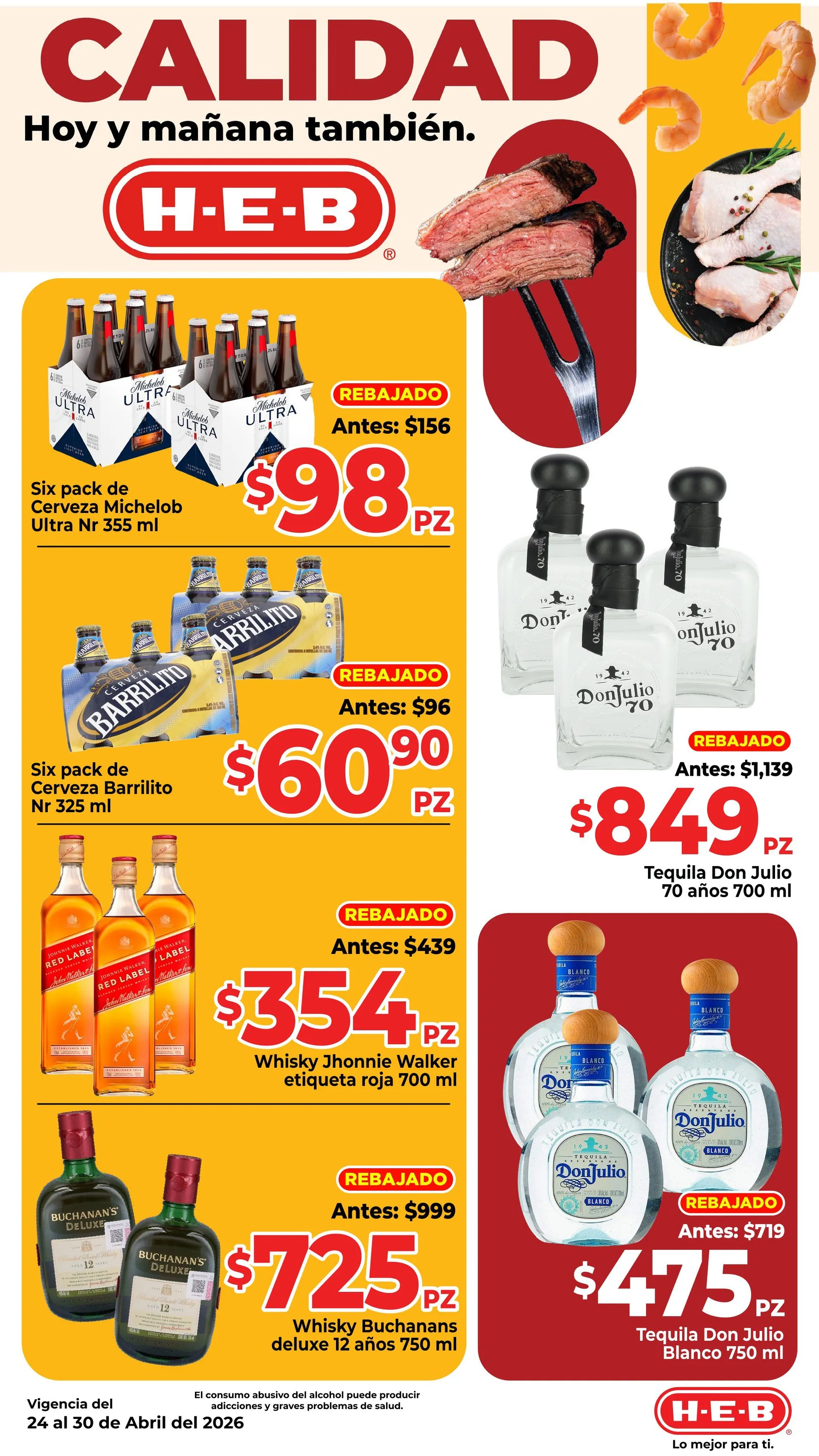 Catálogo de H-E-B Ofertas 24 de abril al 30 de abril 2026 - Pagina 7