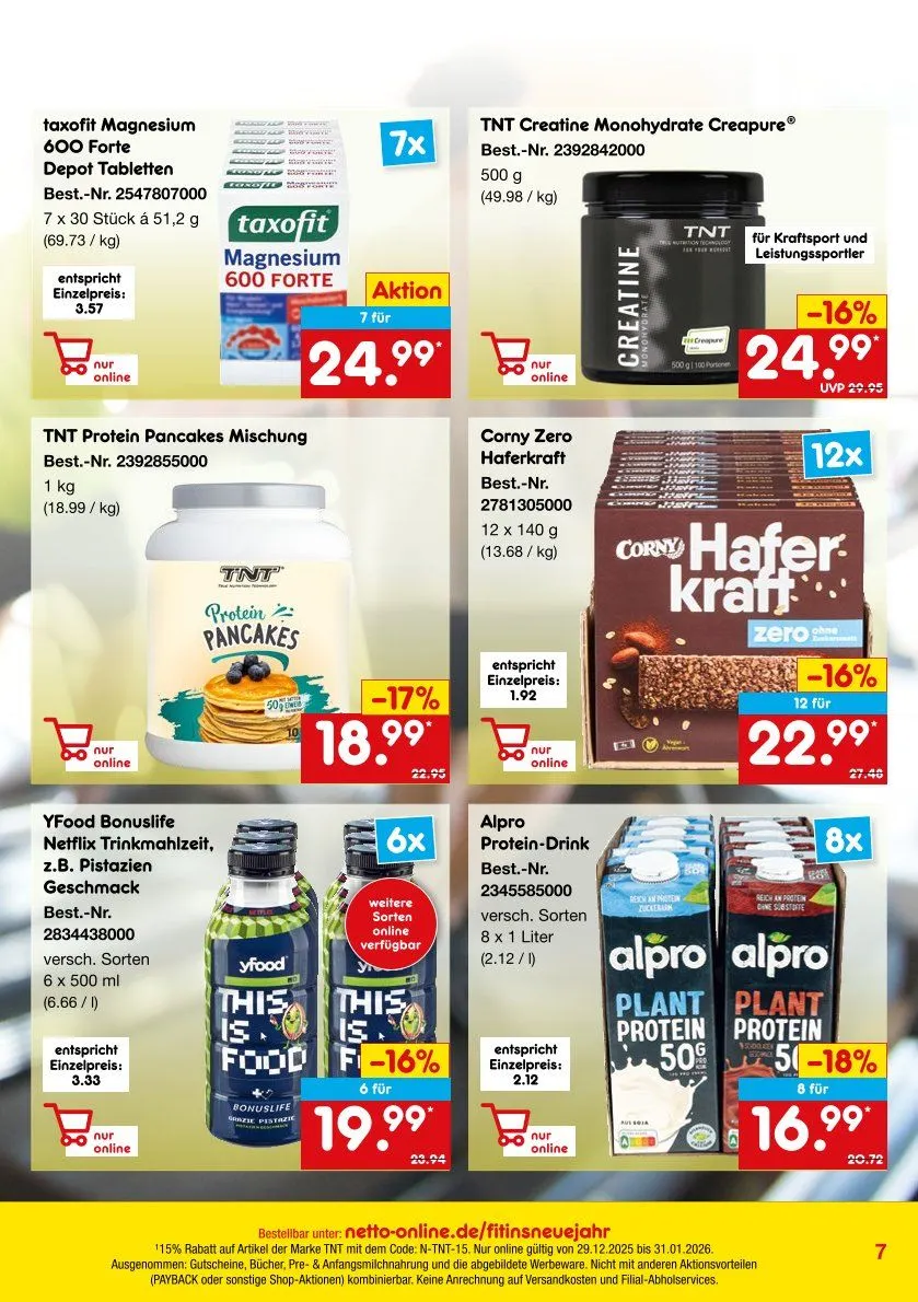Netto Marken-Discount Angebote von 12. Januar bis 17. Januar 2026 - Prospekt seite 7