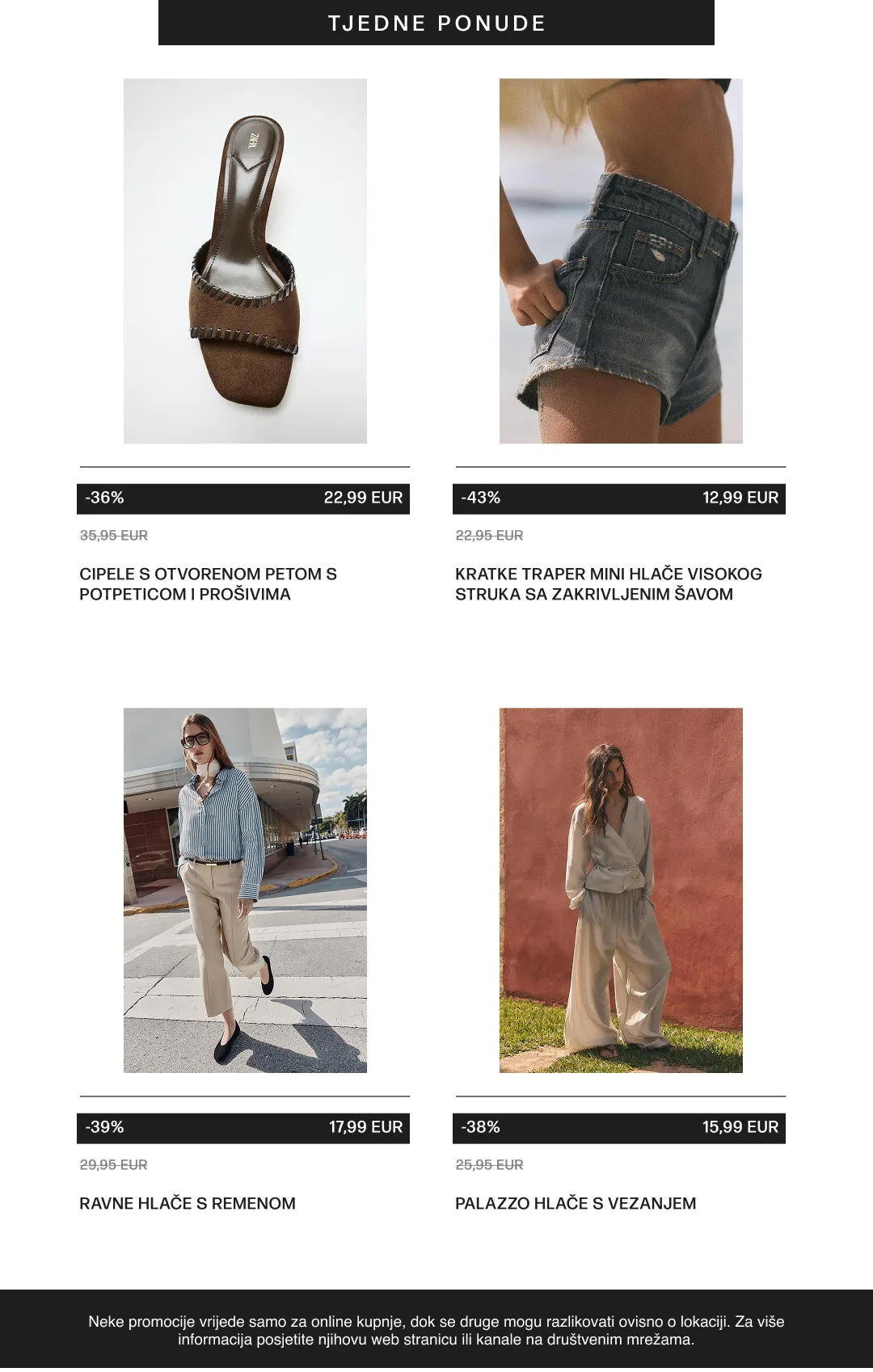 Katalog  ZARA od 17. lipnja do 1. srpnja 2026. - Pregled Stranica 7