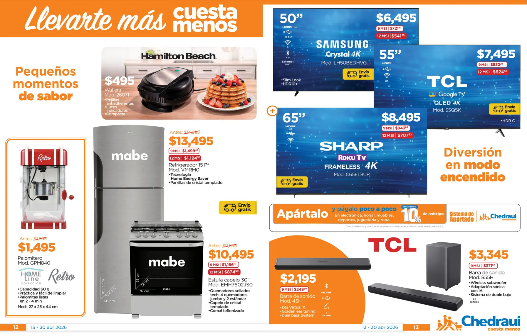 Catálogo de Chedraui Ofertas 13 de abril al 30 de abril 2026 - Pagina 7