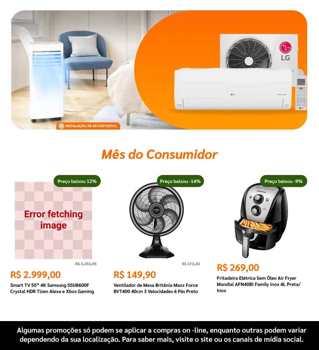 Encarte de Ponto Frio 25 de março até 10 de abril 2026 - Pagina 7